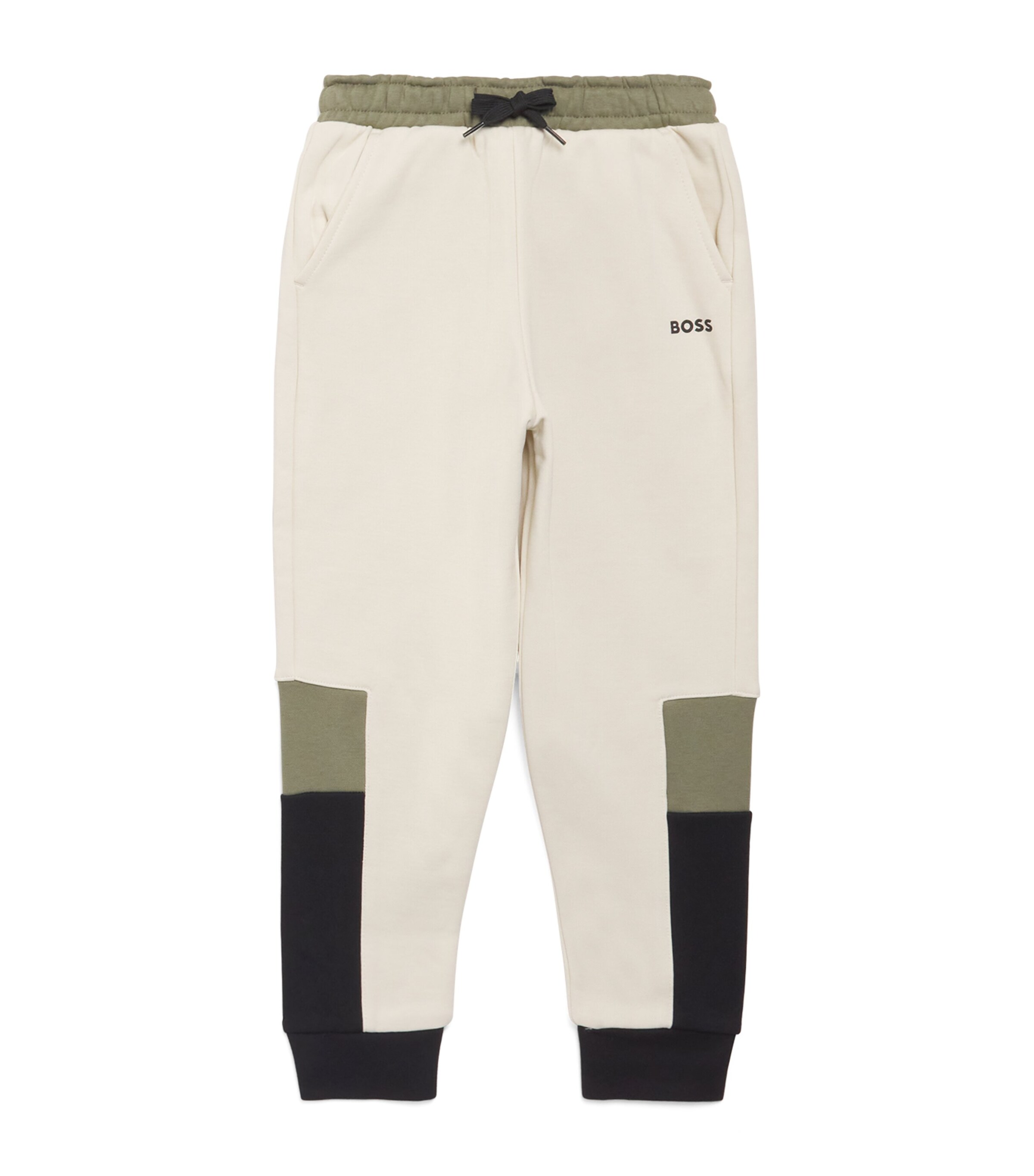 BOSS Kidswear Cotton-Blend Logo Sweatpants (4-16 Years) | Kids New In | Boys Clothing | Tracksuits & Joggers | Designers | Boss