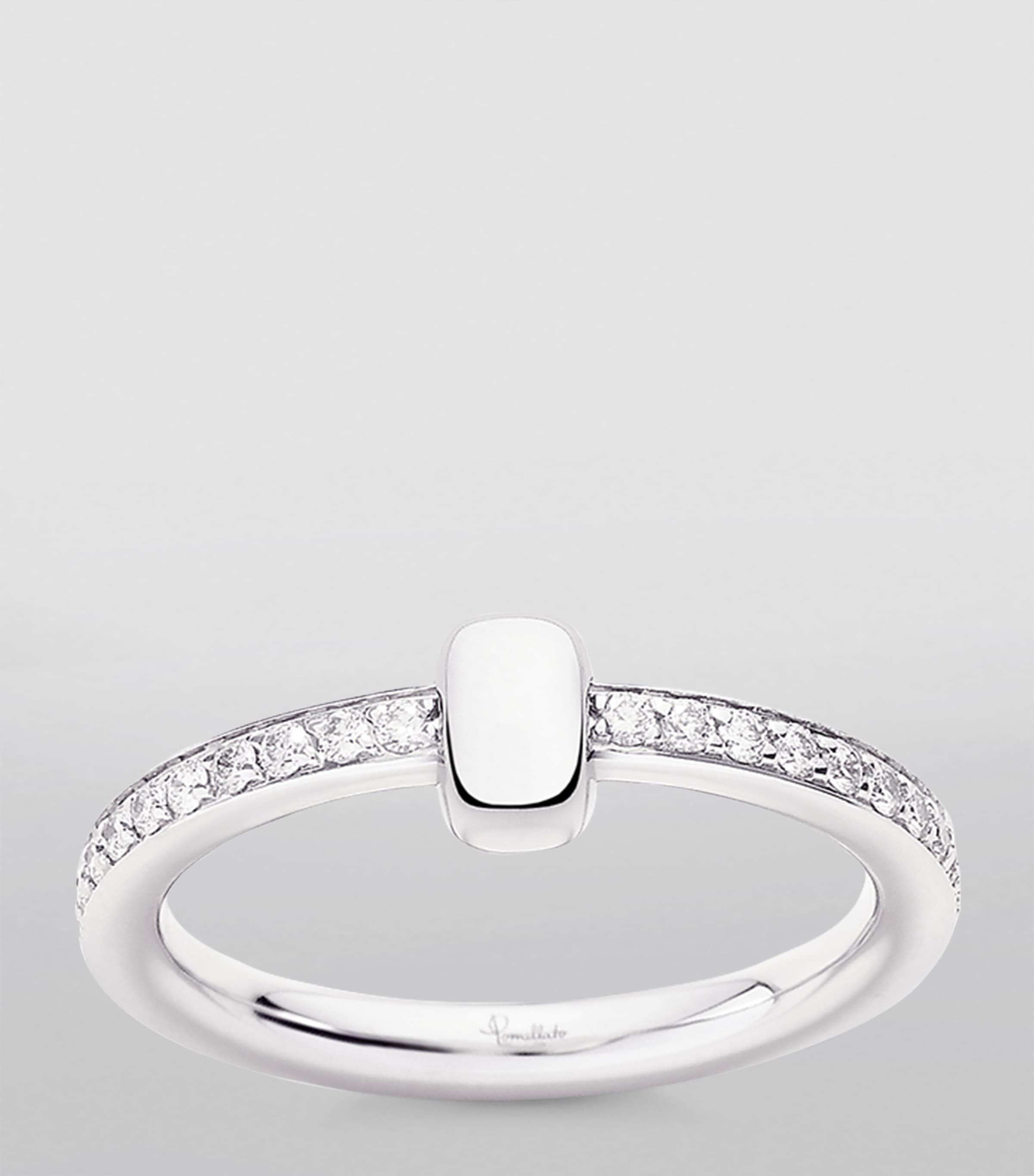 White Gold and Diamond Pomellato Together Ring DB000 Image 4