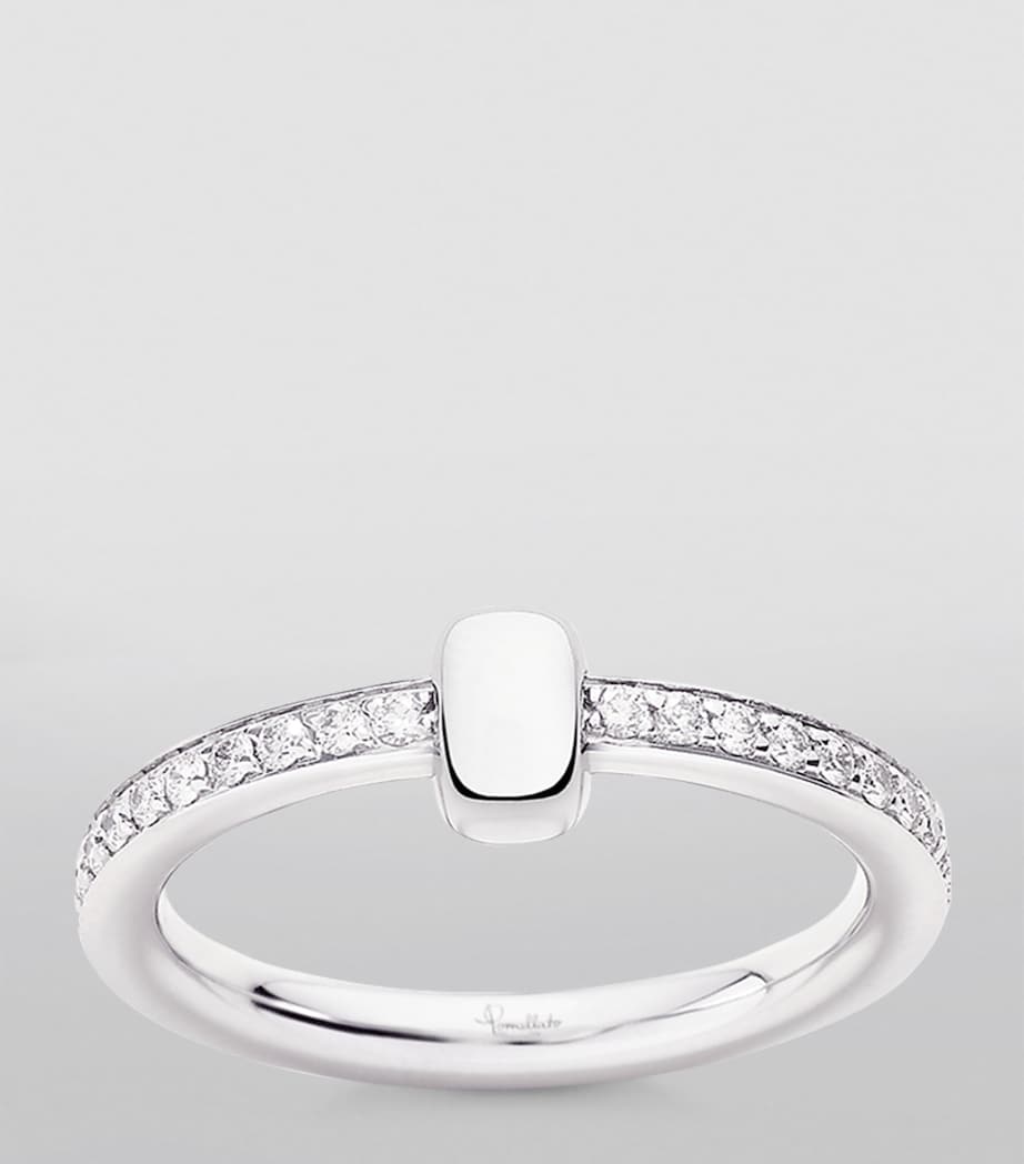 White Gold and Diamond Pomellato Together Ring DB000 Image 4