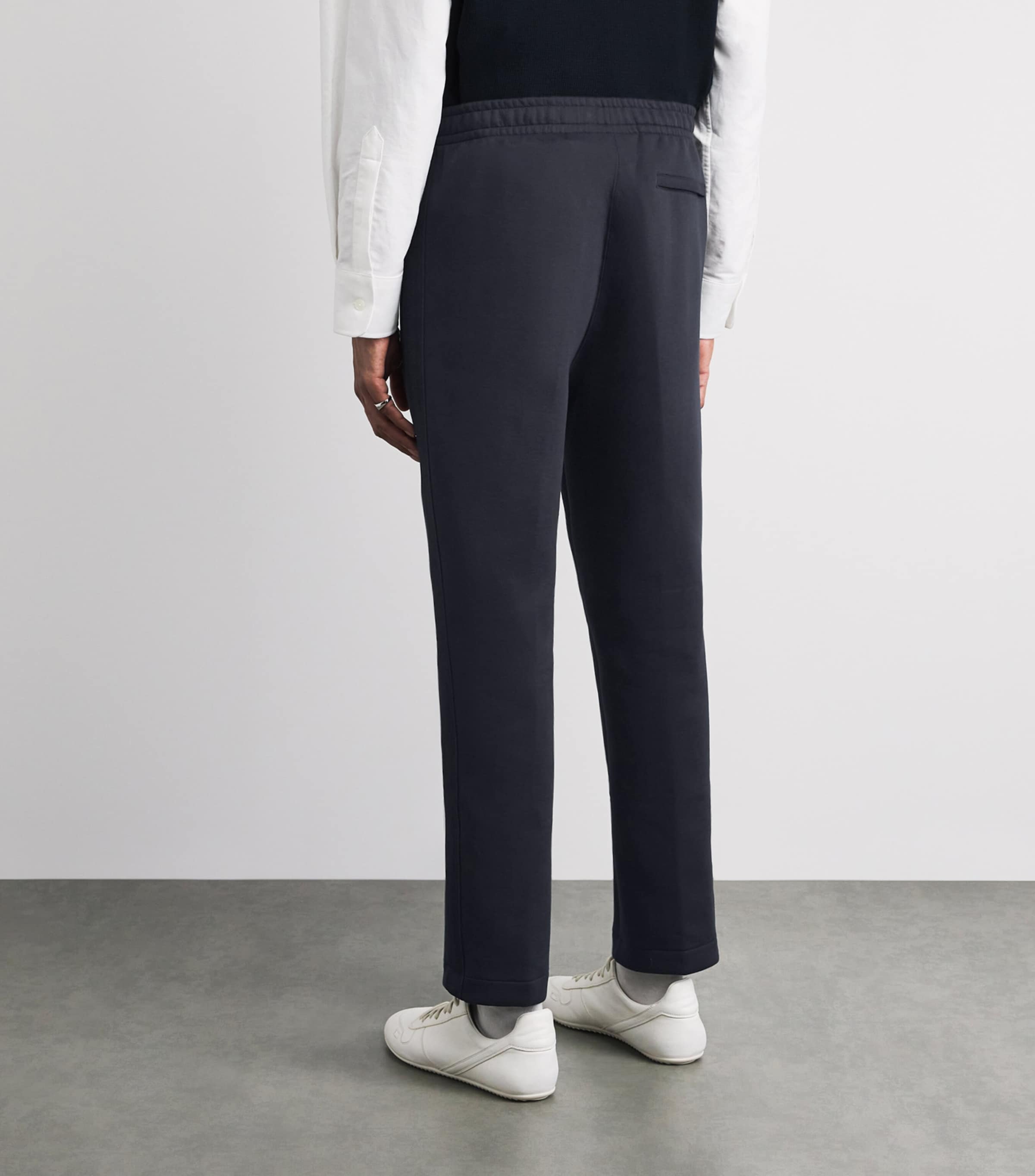 Lacoste Mens Straight Sweatpants Navy Image 5