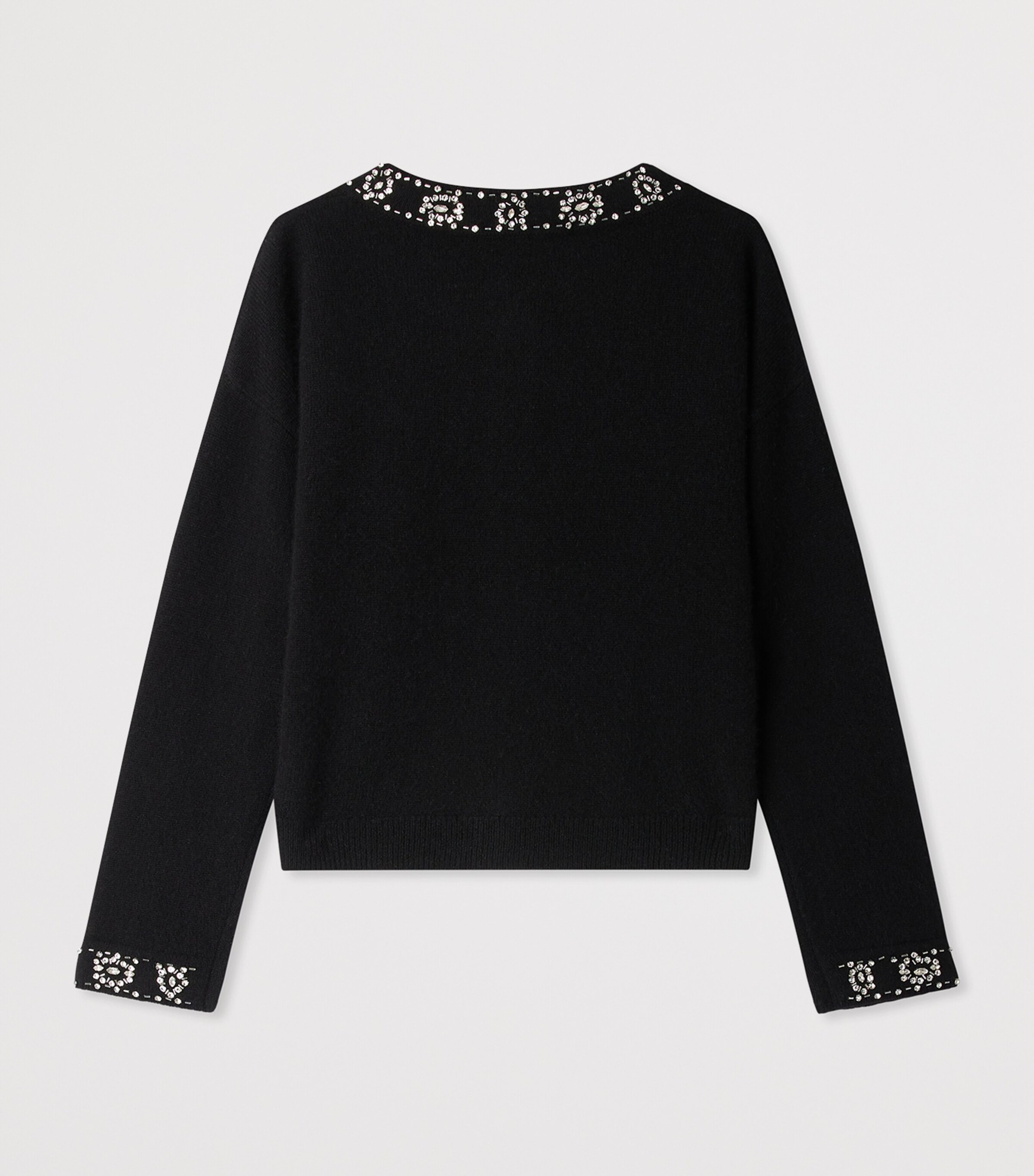 Cashmere Embellished Gabara Cardigan (10-14 Years) UPB NOIR Image 2
