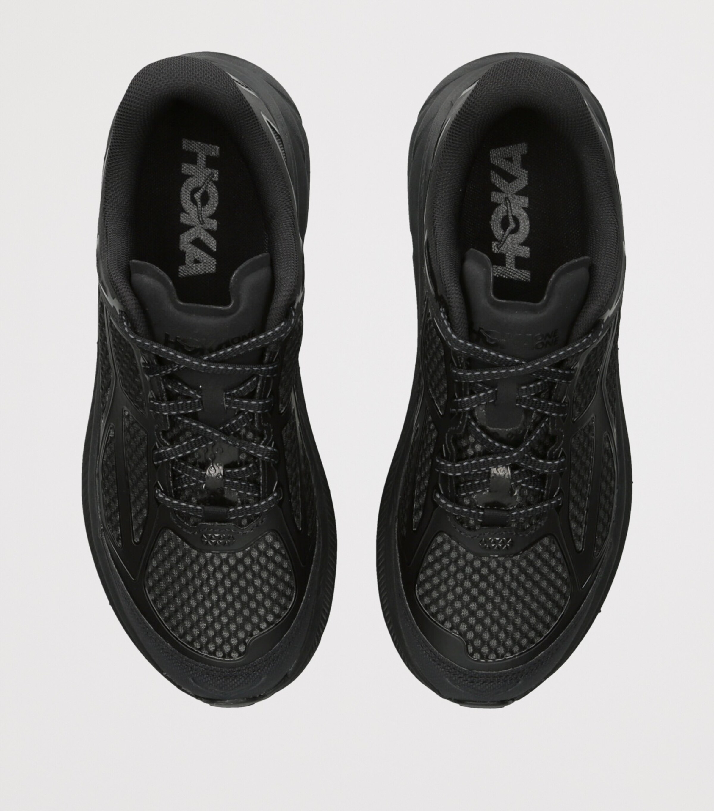 Hoka Mens Clifton One9 Sneakers Black Image 4