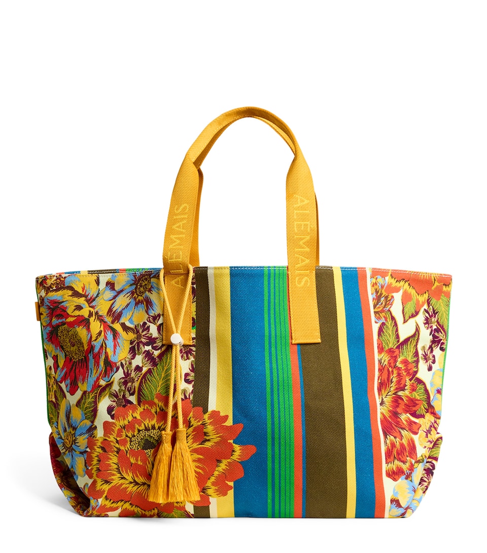 ALEMAIS Cotton Printed Charlie Tote Bag