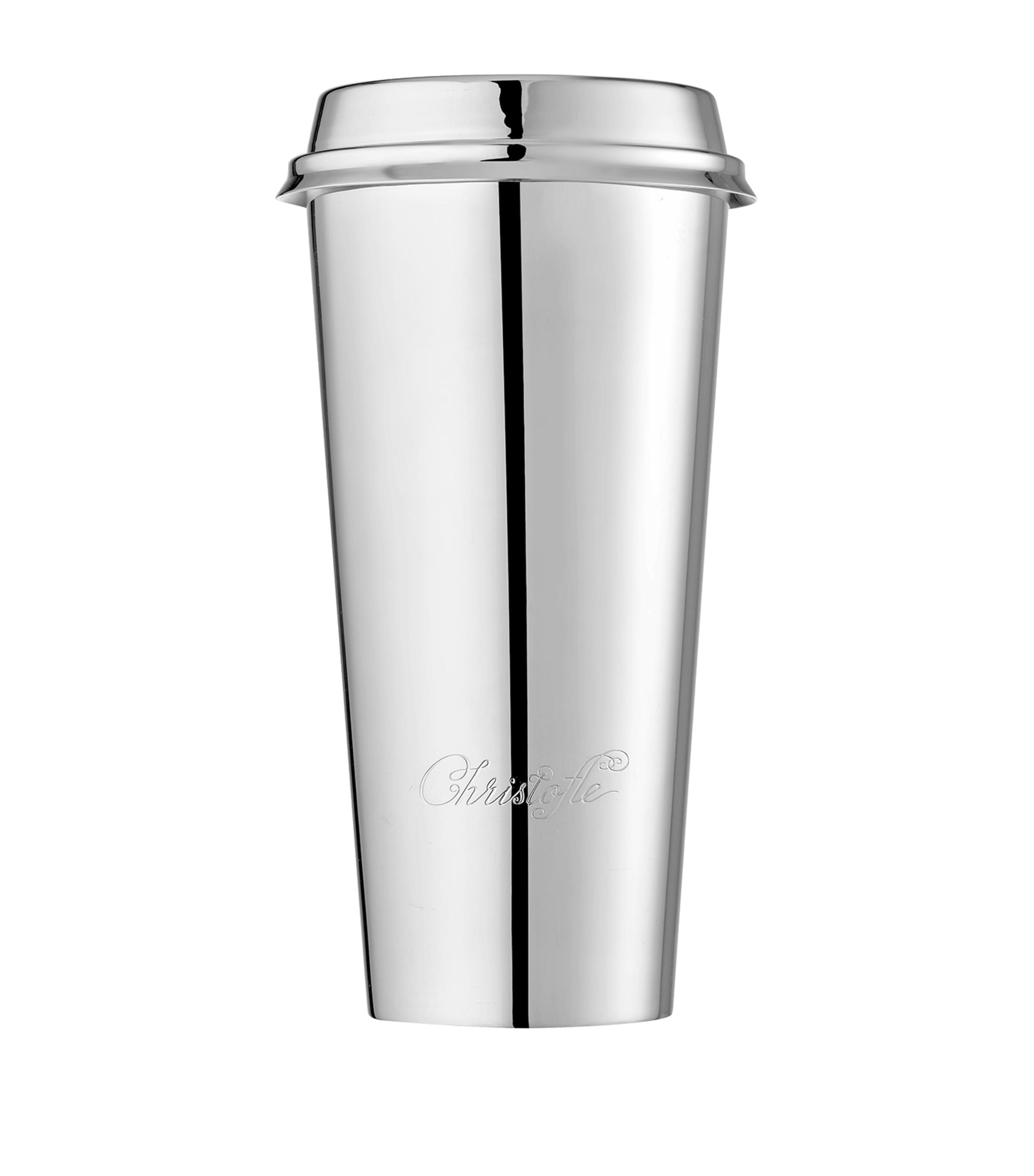 Christofle Silver-plated Objets Miroir Travel Cup In Metallic