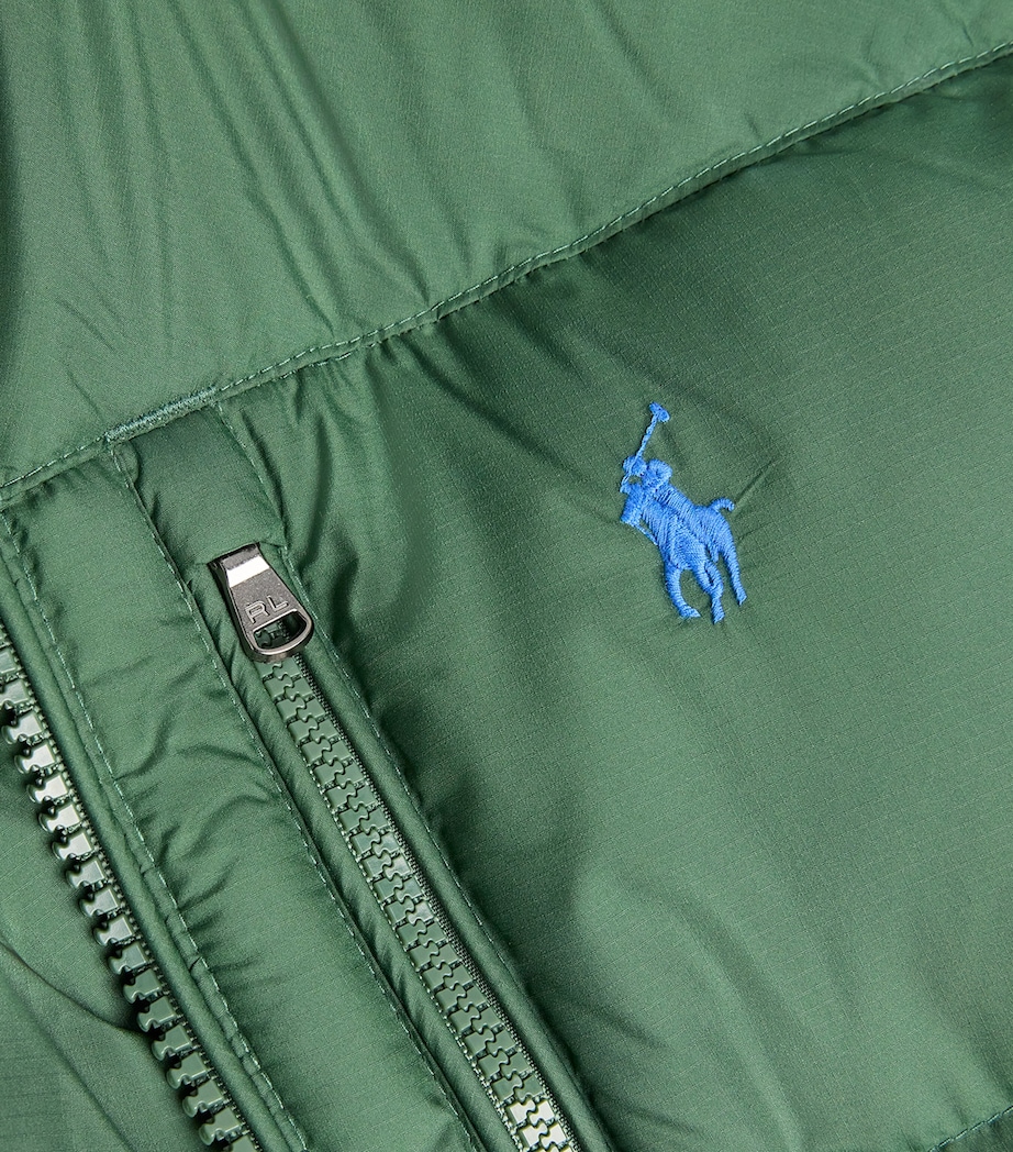 Water-Resistant Down Gorham Puffer Jacket GREEN Image 5