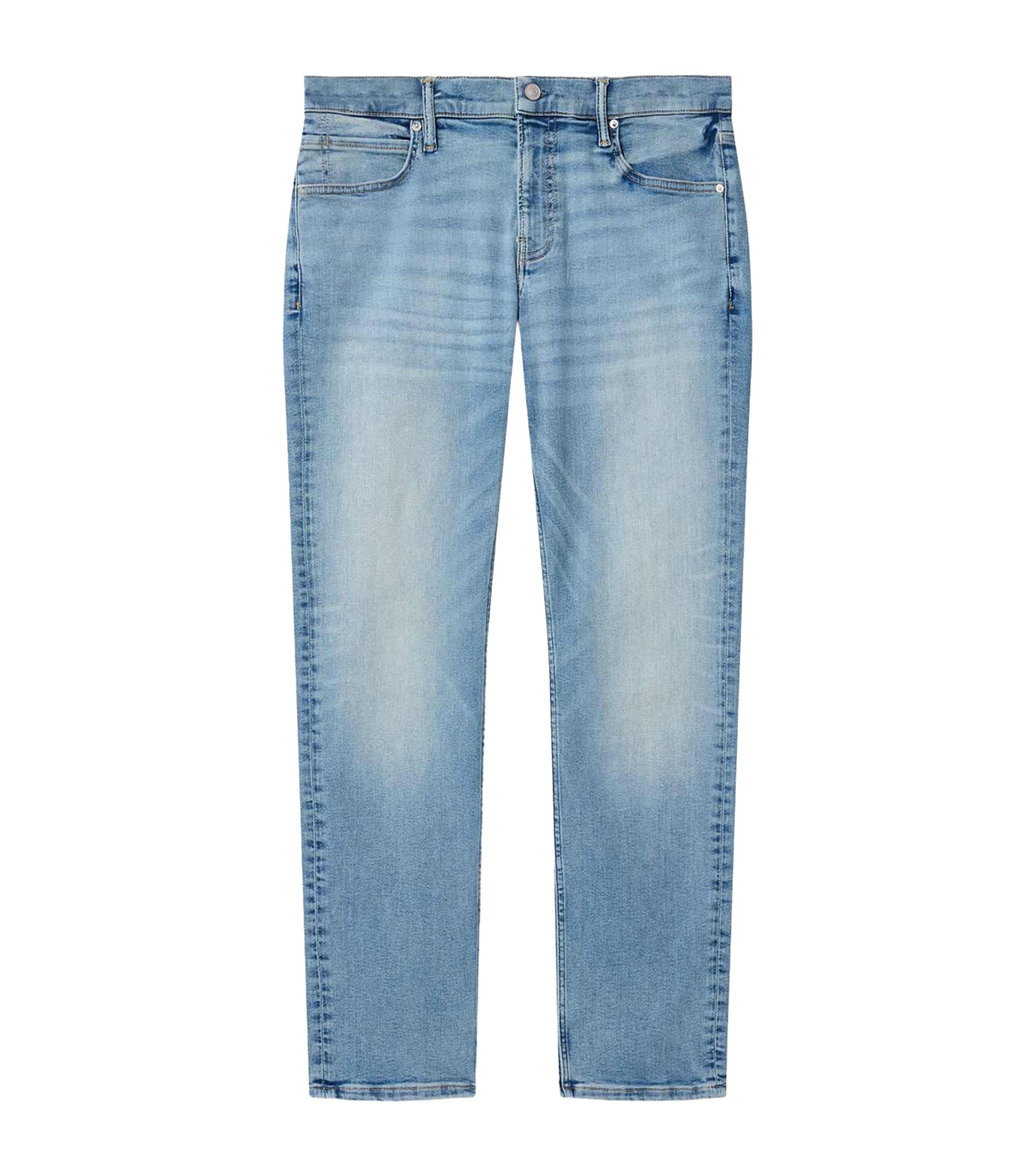 AllSaints Mens Sid Ultra Skinny Jeans Light Indigo Image 1