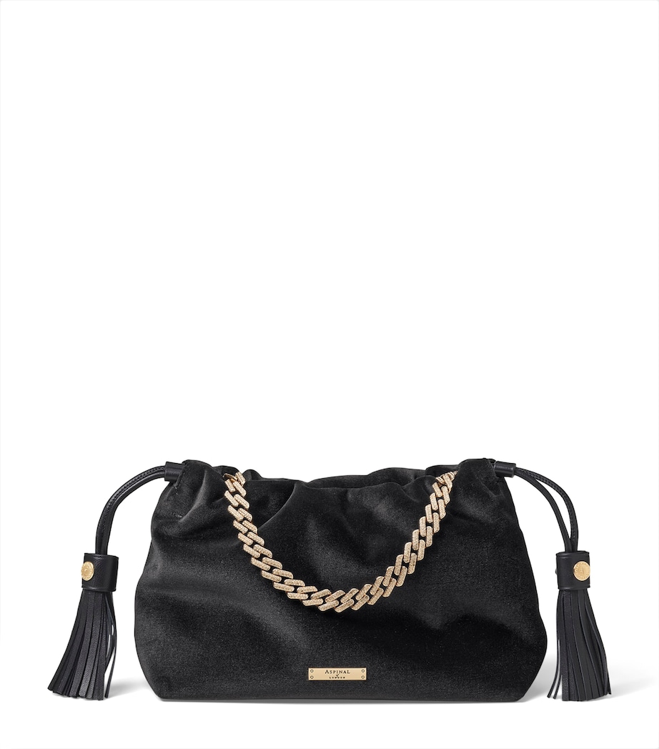 Velvet Freida Top-Handle Bag BLACK Image 1