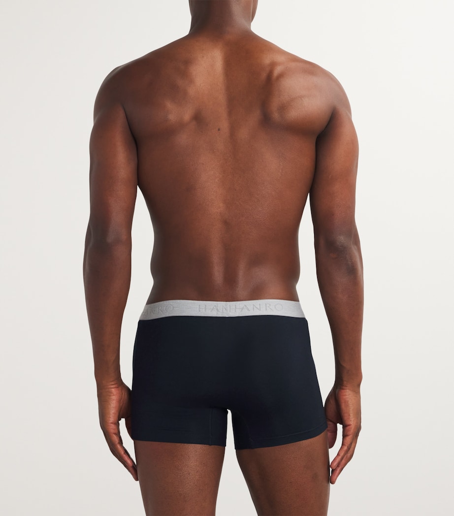 Cotton-Blend Essential Trunks (Pack of 2) 0019/BLACK Image 3