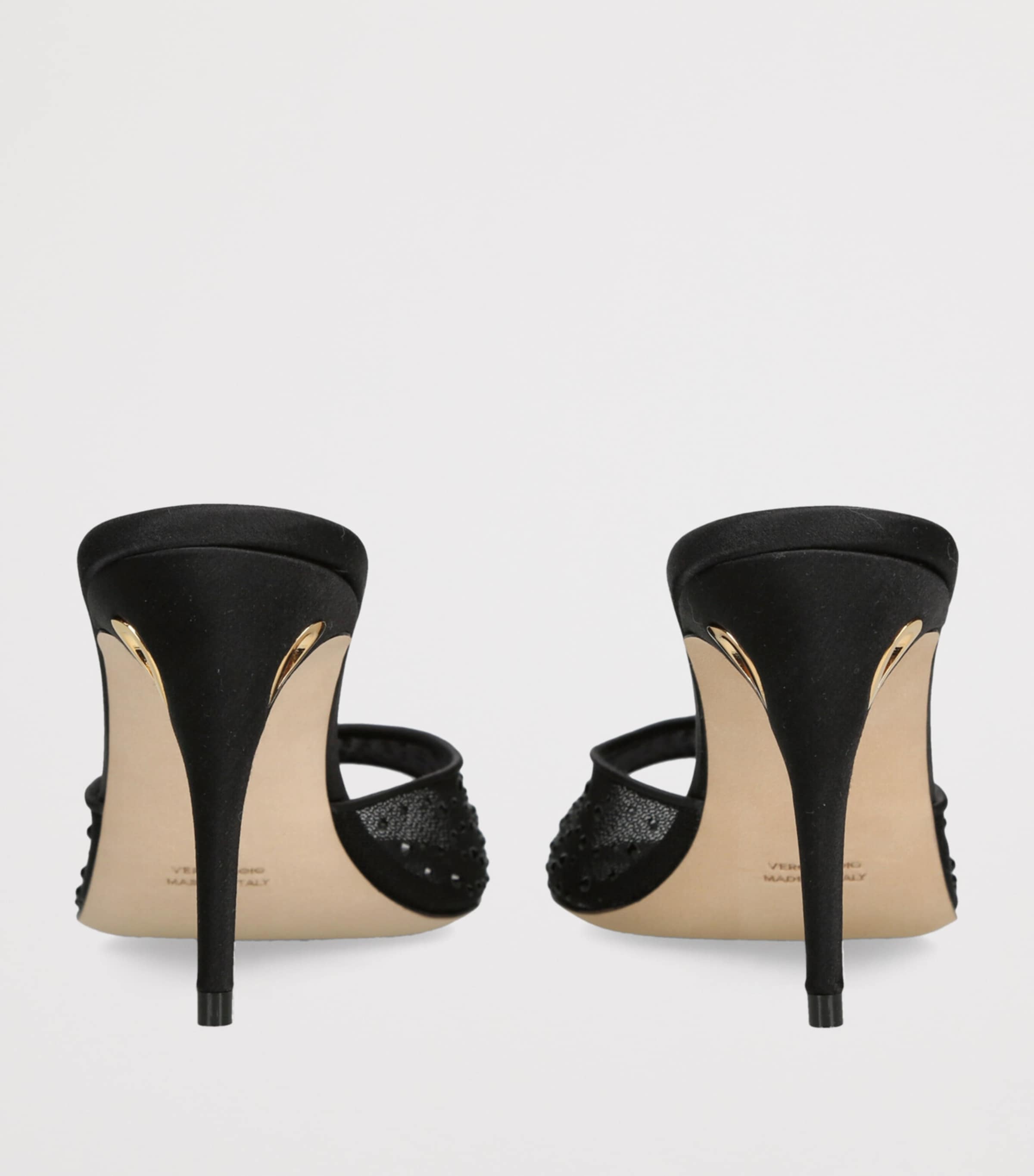 Embellished Guido Mules 85 BLACK Image 2