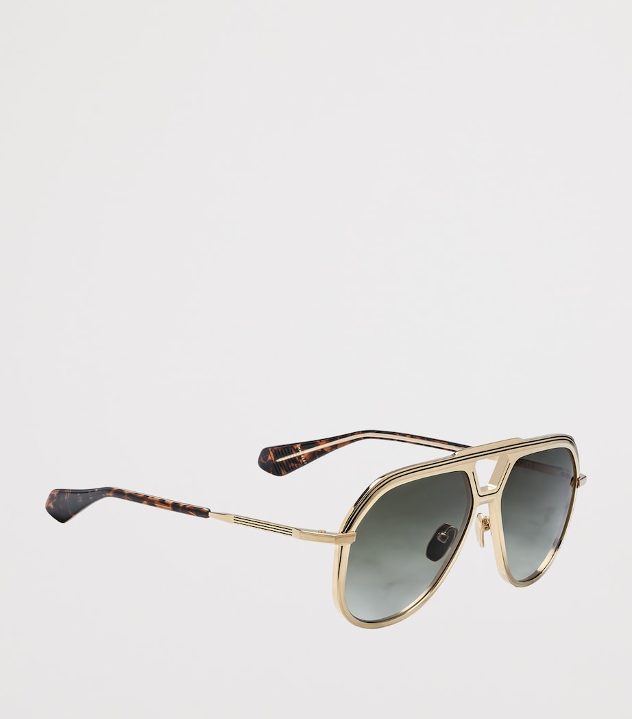 Titanium Aviator Lockheed Sunglasses 17K-AUTUMN Image 6