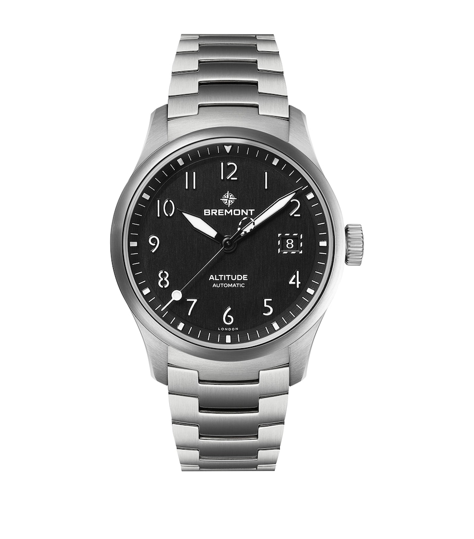 Bremont Stainless Steel Altitude Date Watch 39mm Black Image 1