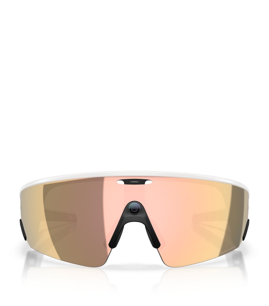 Oakley x Meta Vanguard AI Sunglasses White Image 1