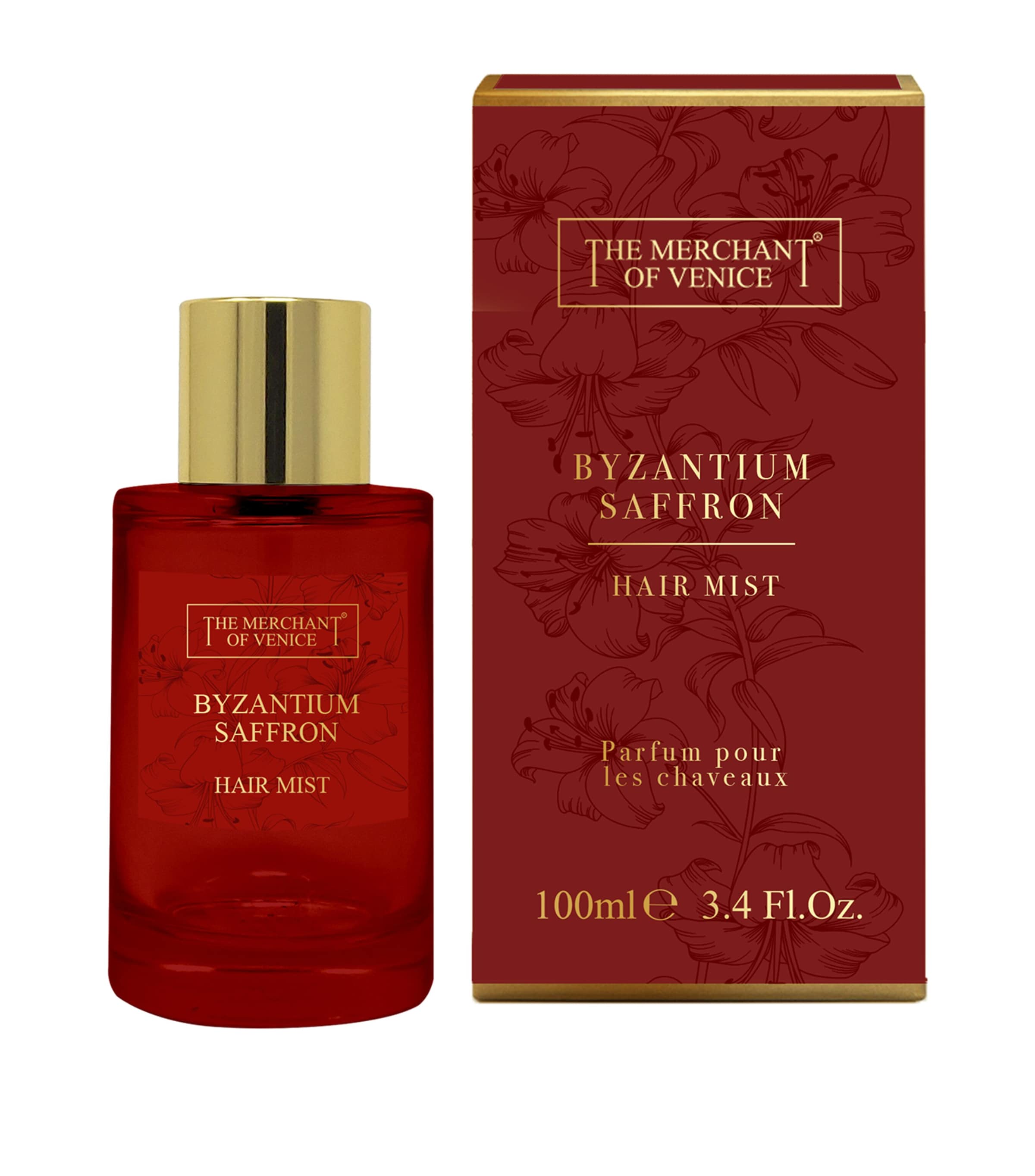 THE MERCHANT OF VENICE Byzantium Saffron Hair Mist (100ml) Image 2