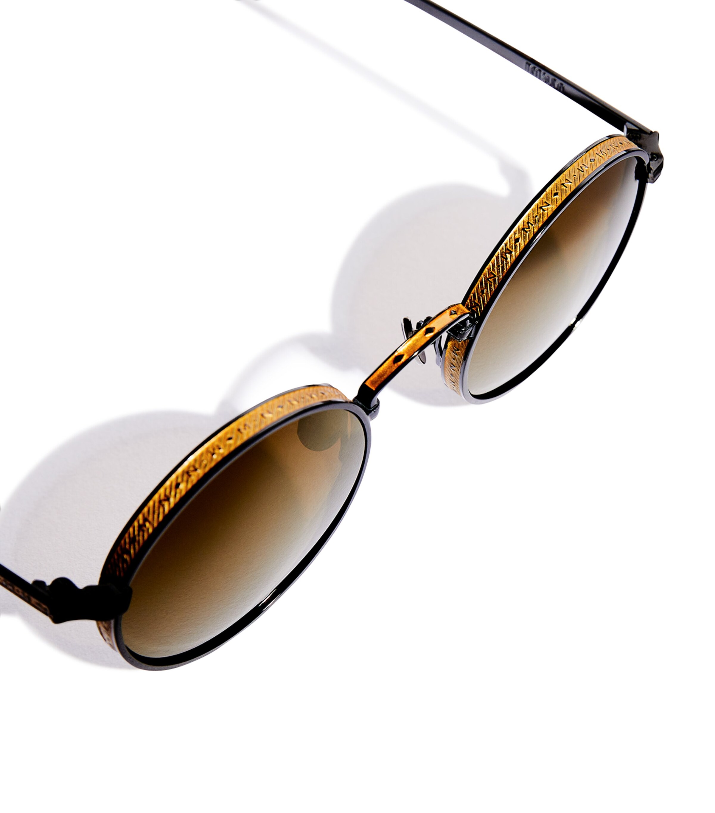 matsudat① Matsuda Silver Crossbar Aviator Sunglasses | Harrods UK