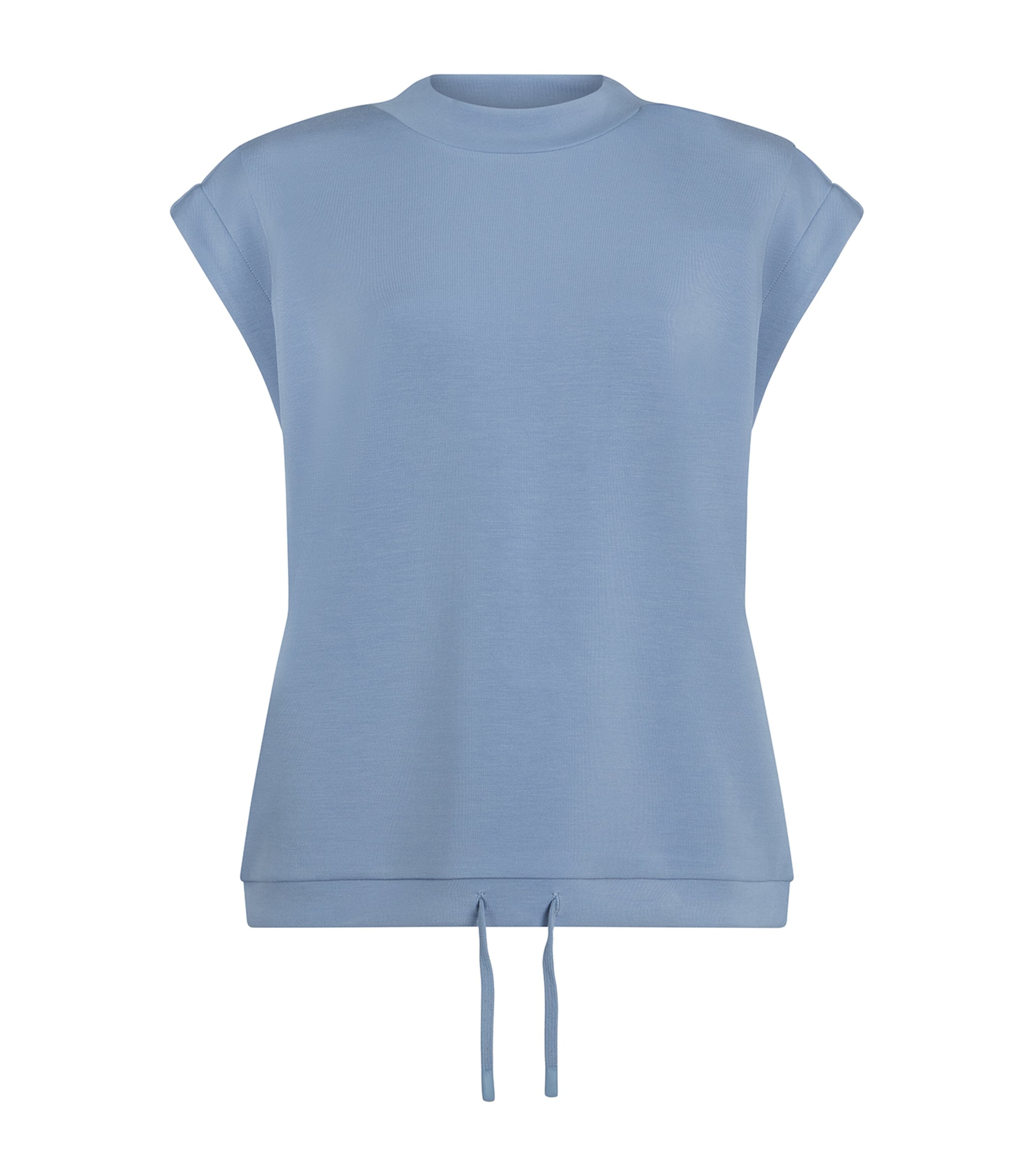 Varley Doublesoft Otis Sleeveless Sweatshirt In Blue