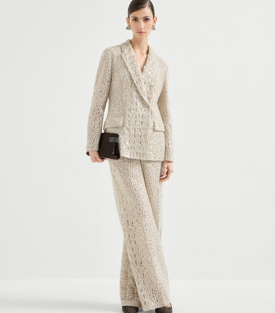 Mohair-Silk-Linen-Blend Blazer CRI71 Image 2