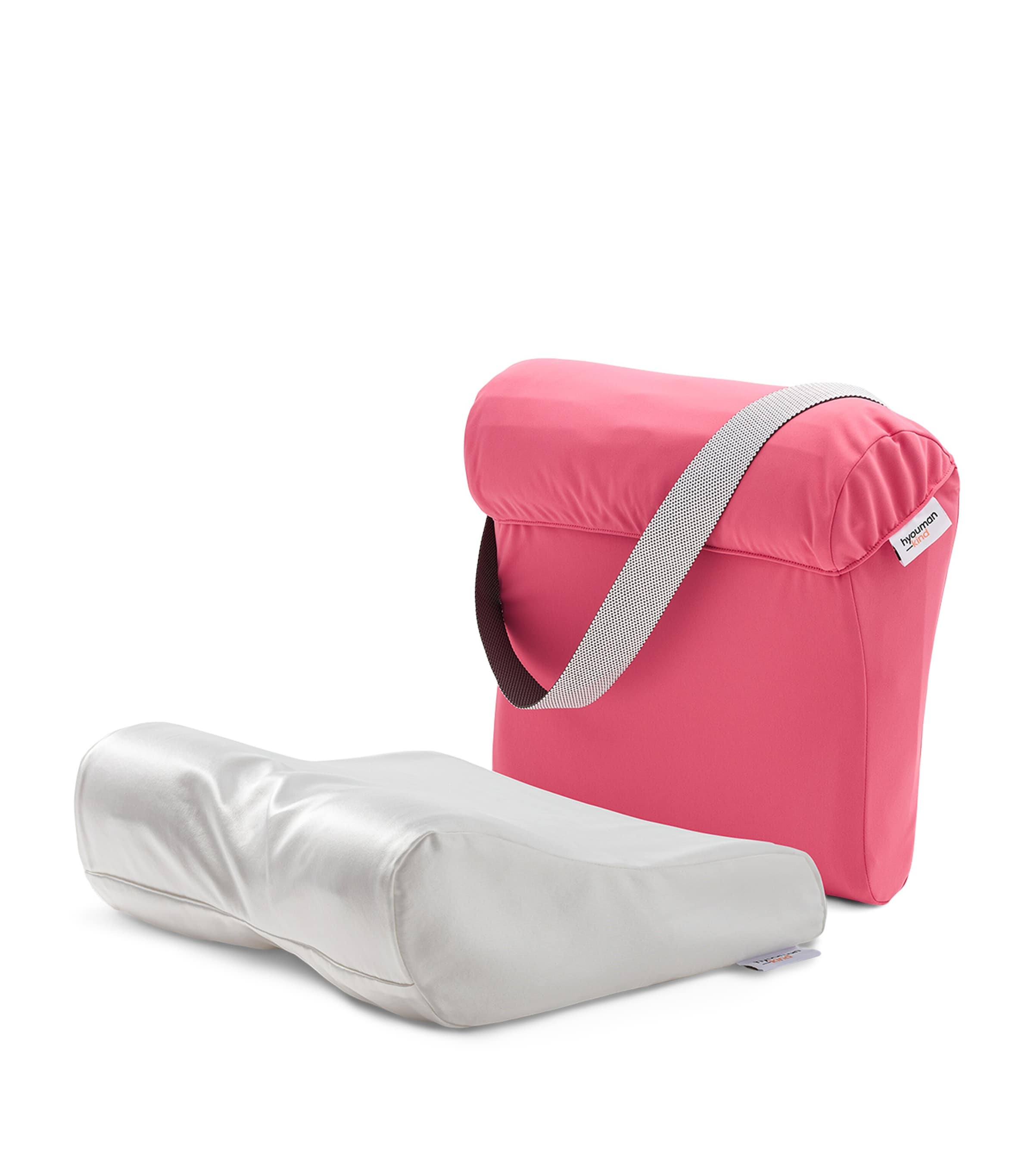Hyoumankind Go Pillow Silk Bundle In Pink