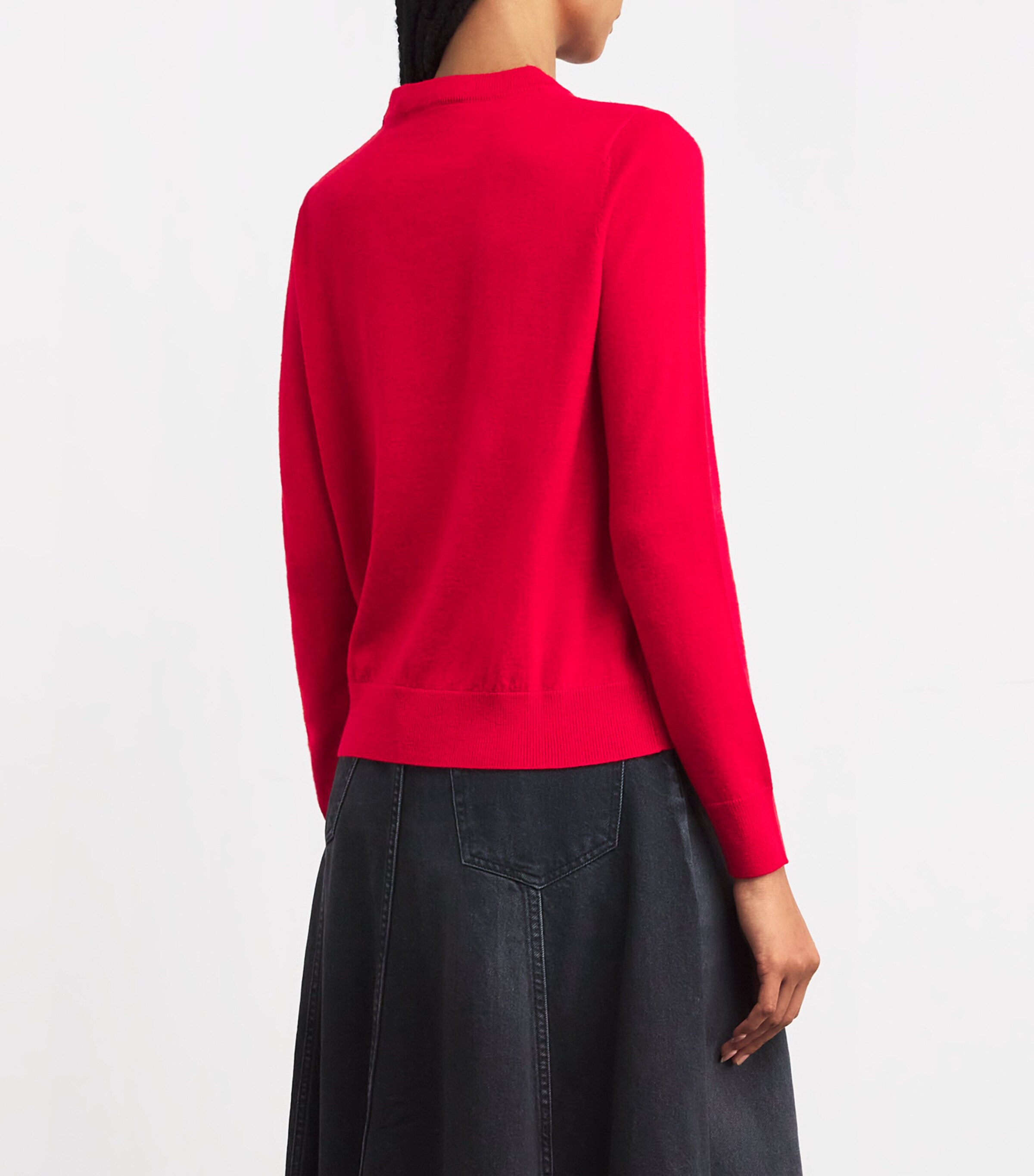 Wool Sweater SOUR CHERRY Image 4