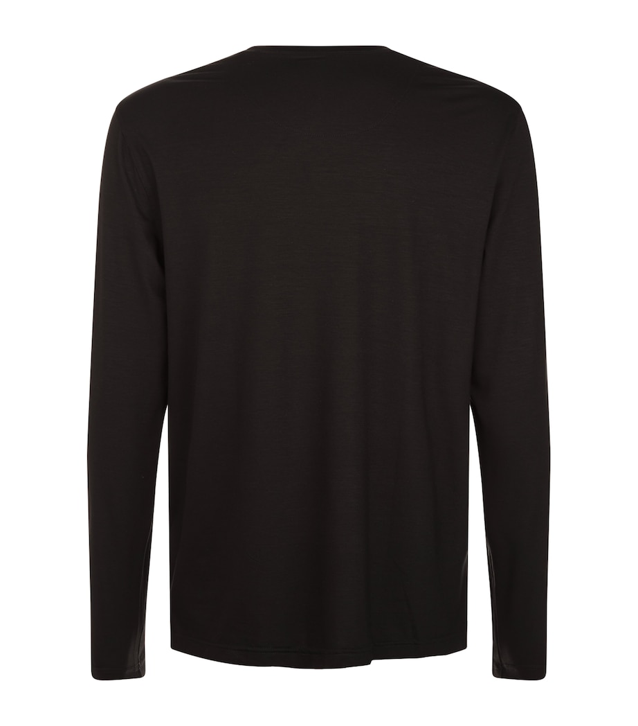 Jersey Lounge T-Shirt BLACK Image 3