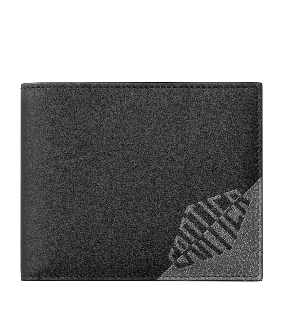 Calfskin Losange Shadow Card Holder BLACK Image 1