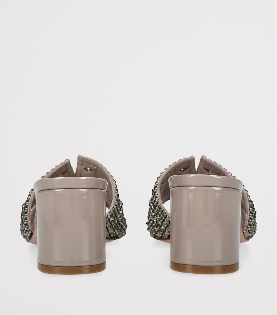 Crystal Utah Mules 55 TAUPE COMB Image 2