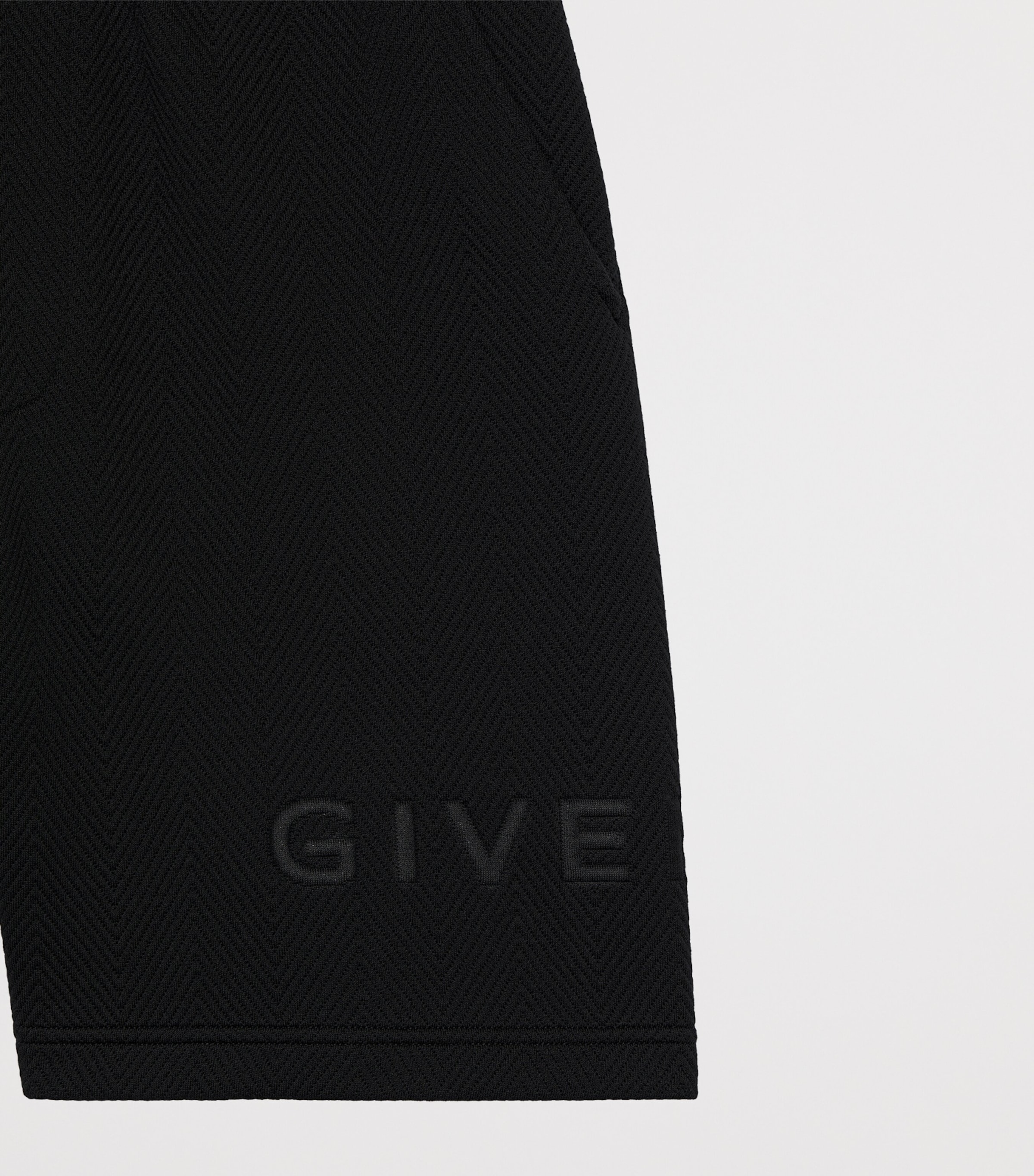 Givenchy Mens Cotton-Blend Logo Shorts Image 4