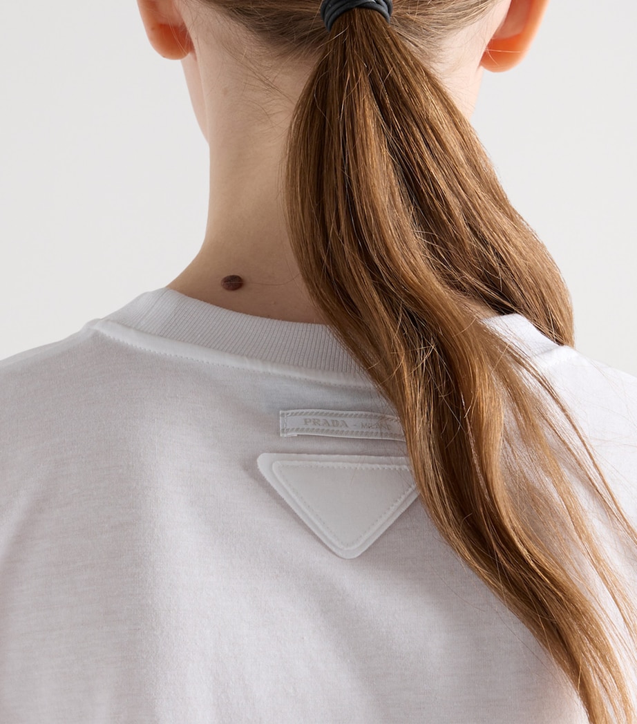 Cotton Jersey Oversized T-Shirt F0009 Image 6