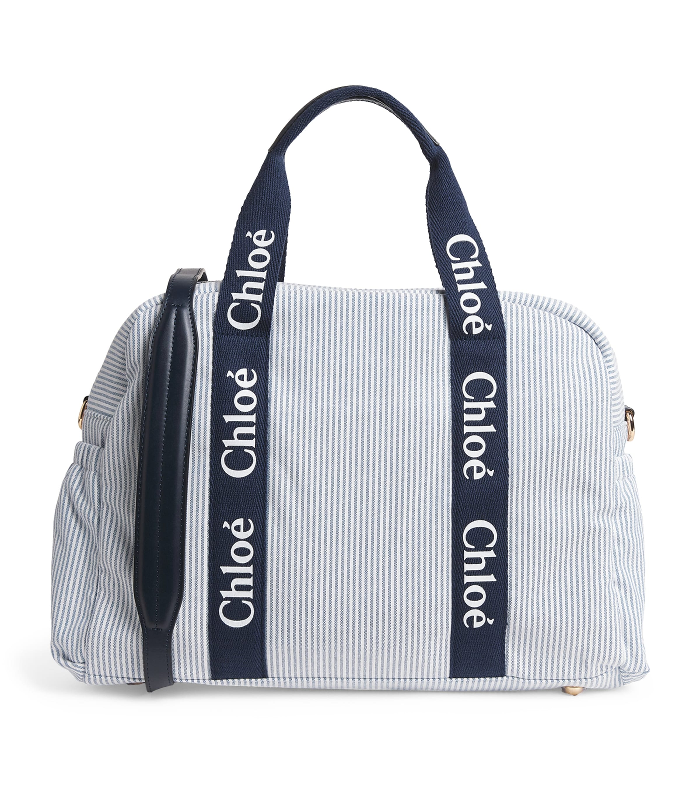 極美品　Chloe ロゴプリント　Bag ストラップ 単品 ロゴ　ジャガード 極美品 Chloe ロゴプリント Bag ストラップ 単品 ロゴ ジャガード