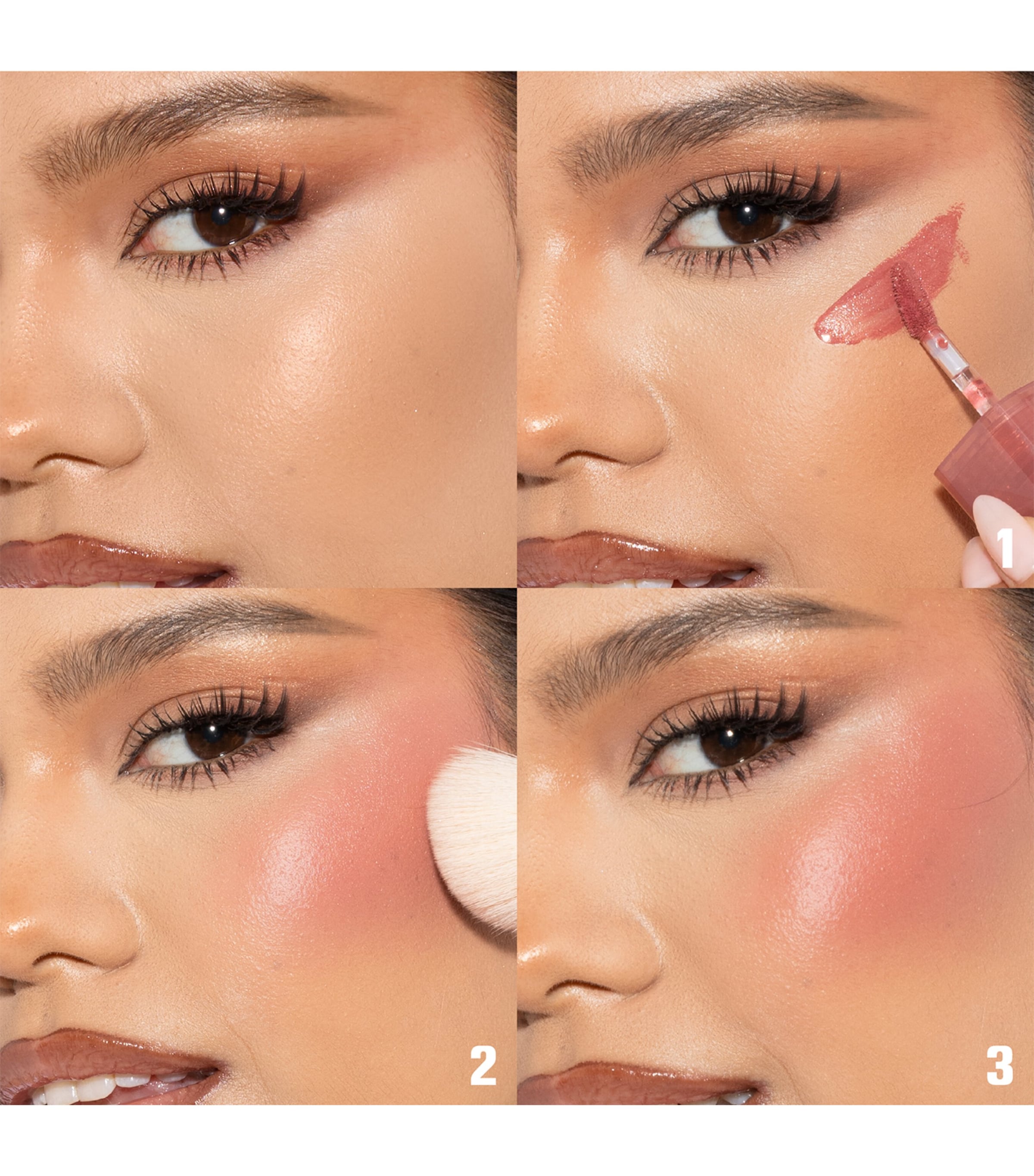 Huda Beauty Baby Blush Mild Mocktail Duo Kit Int Gva & Blck Chrry Image 4