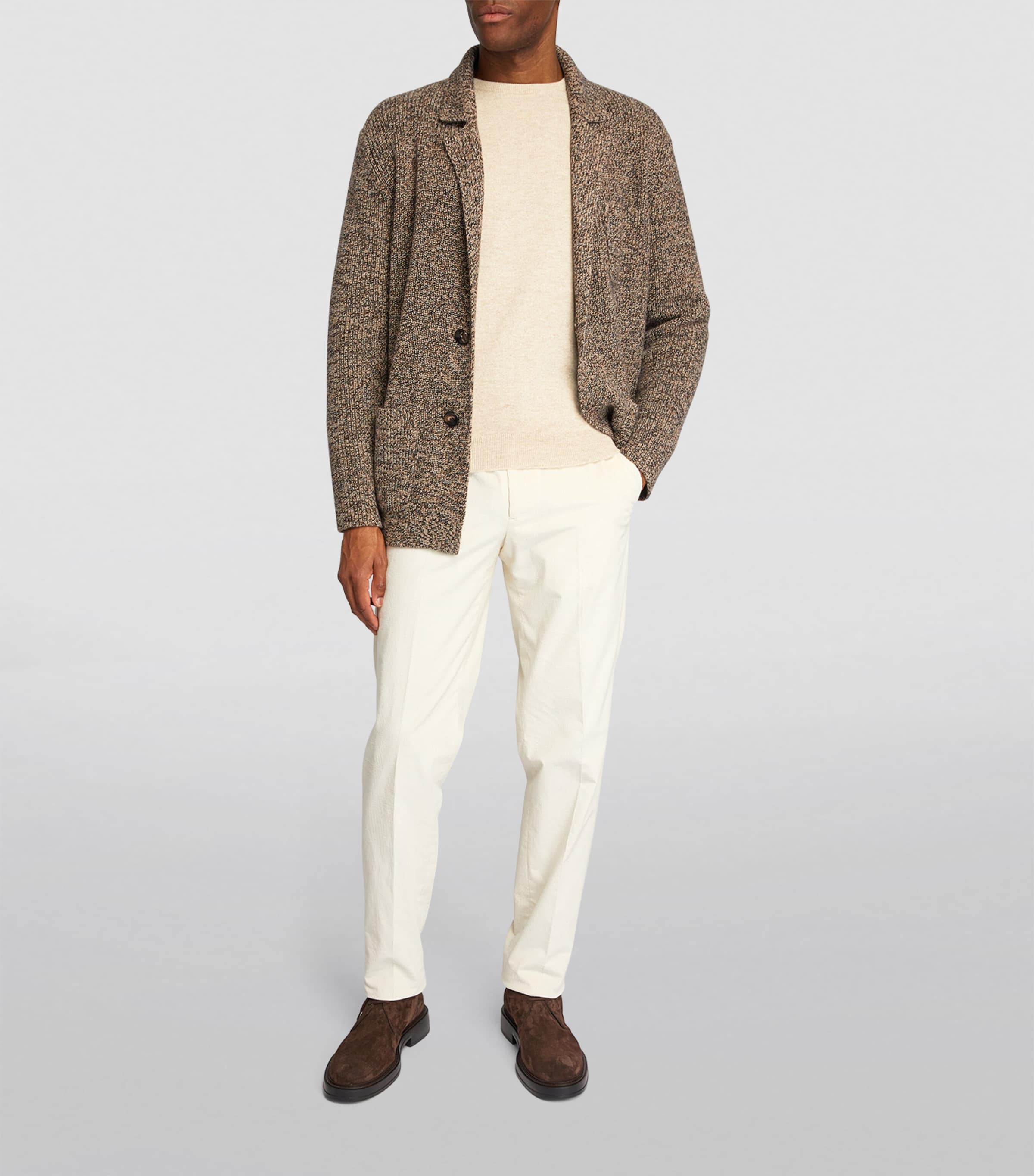 Cashmere Crew-Neck Sweater OATMEAL MARL Image 2