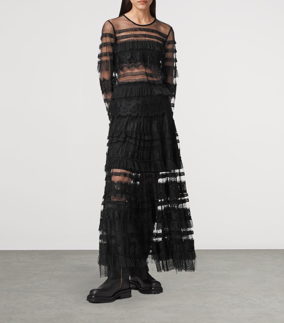 Tulle Arlea Skirt BLACK Image 2
