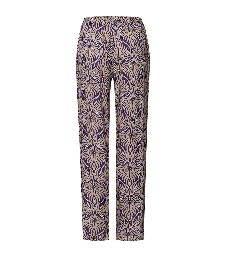 Damask Pyjama Trousers AMETHYST DAMASK Image 2
