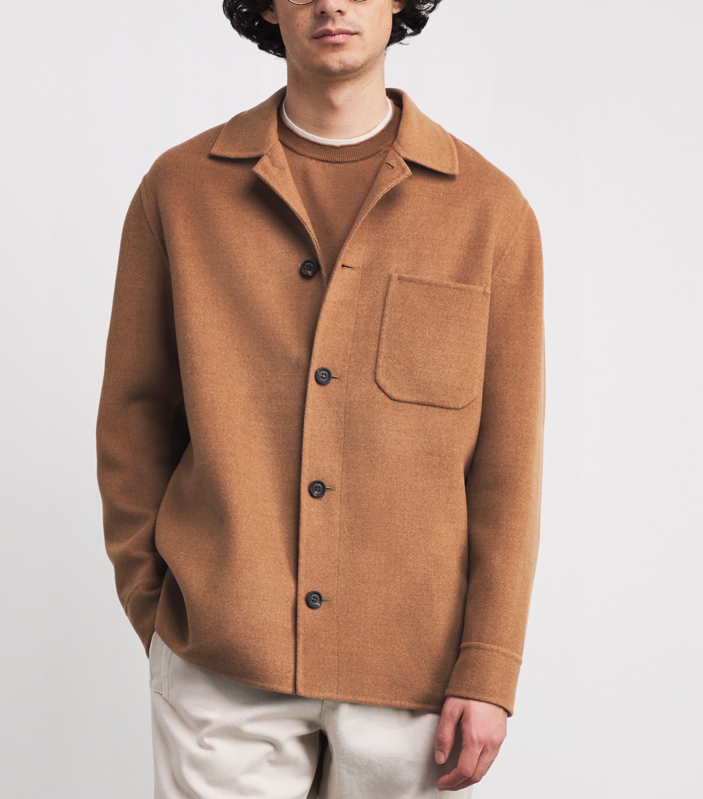 Wool Overshirt VICUNA Image 3