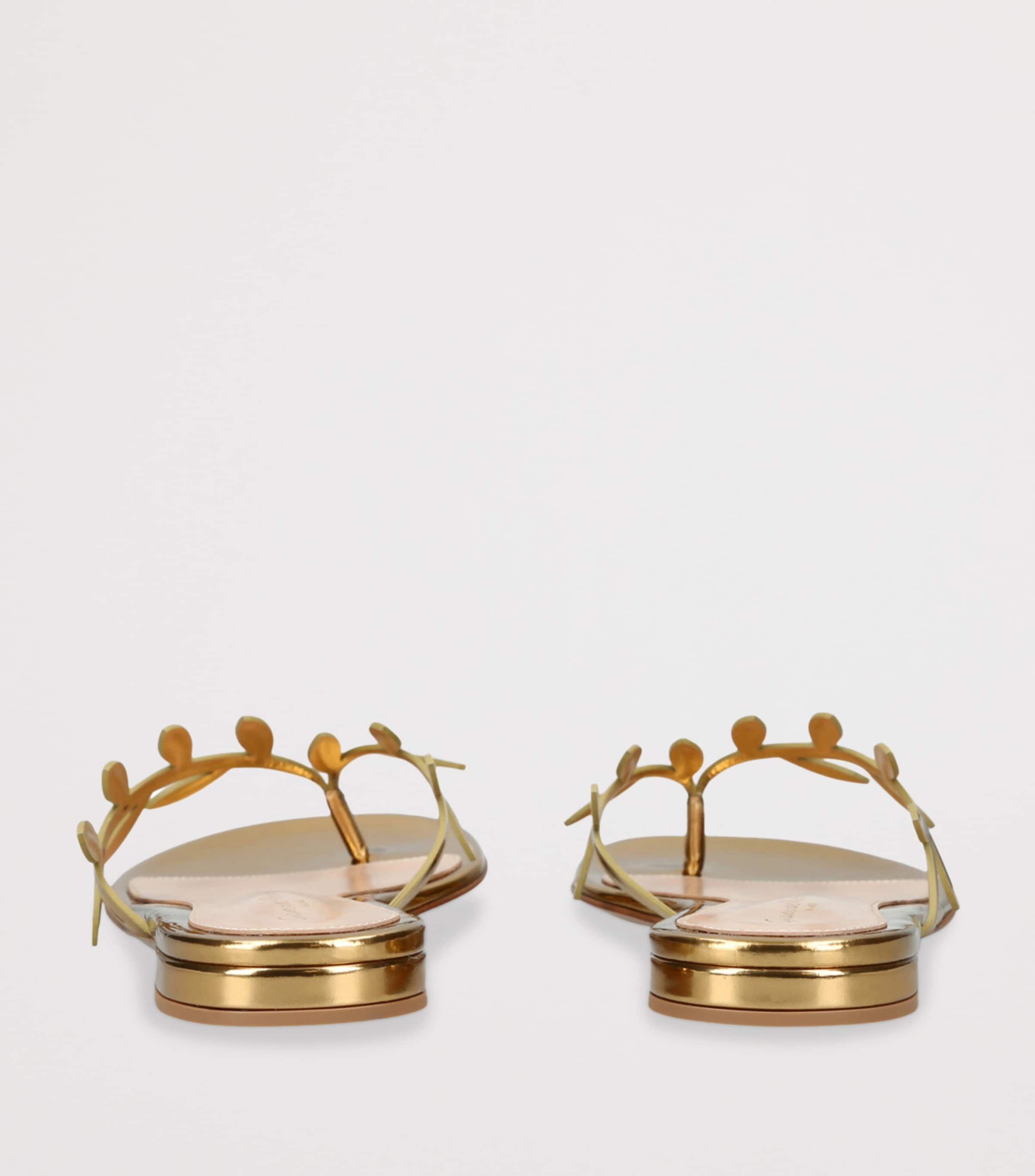 Laurel-Detail Flavia Flip-Flops BRONZE Image 2