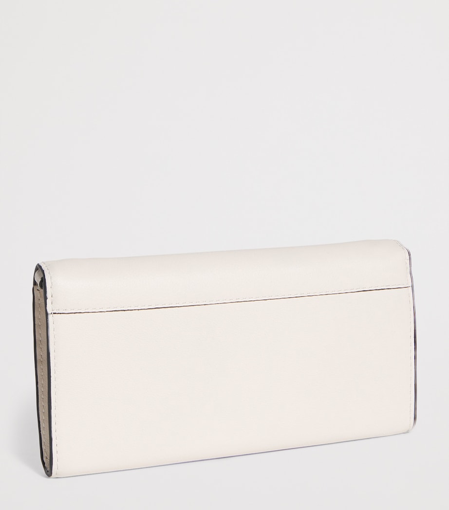 Leather Multrees Chain Wallet 971 WHITE Image 3