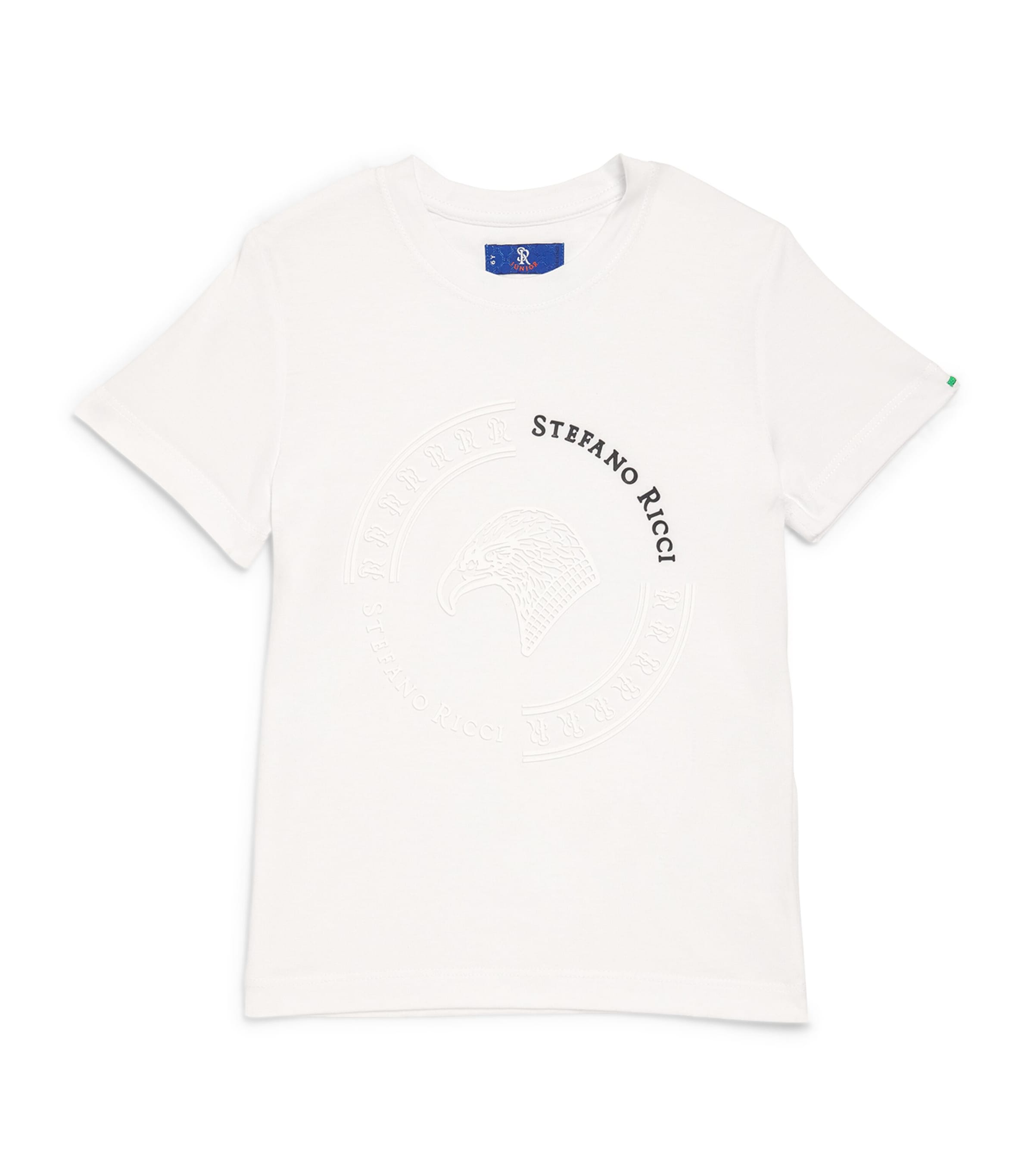 Cotton Logo T-Shirt (4-16 Years) W000WHITE Image 1
