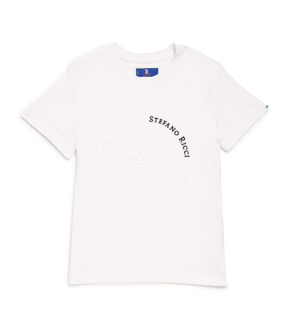 Cotton Logo T-Shirt (4-16 Years) W000WHITE Image 1