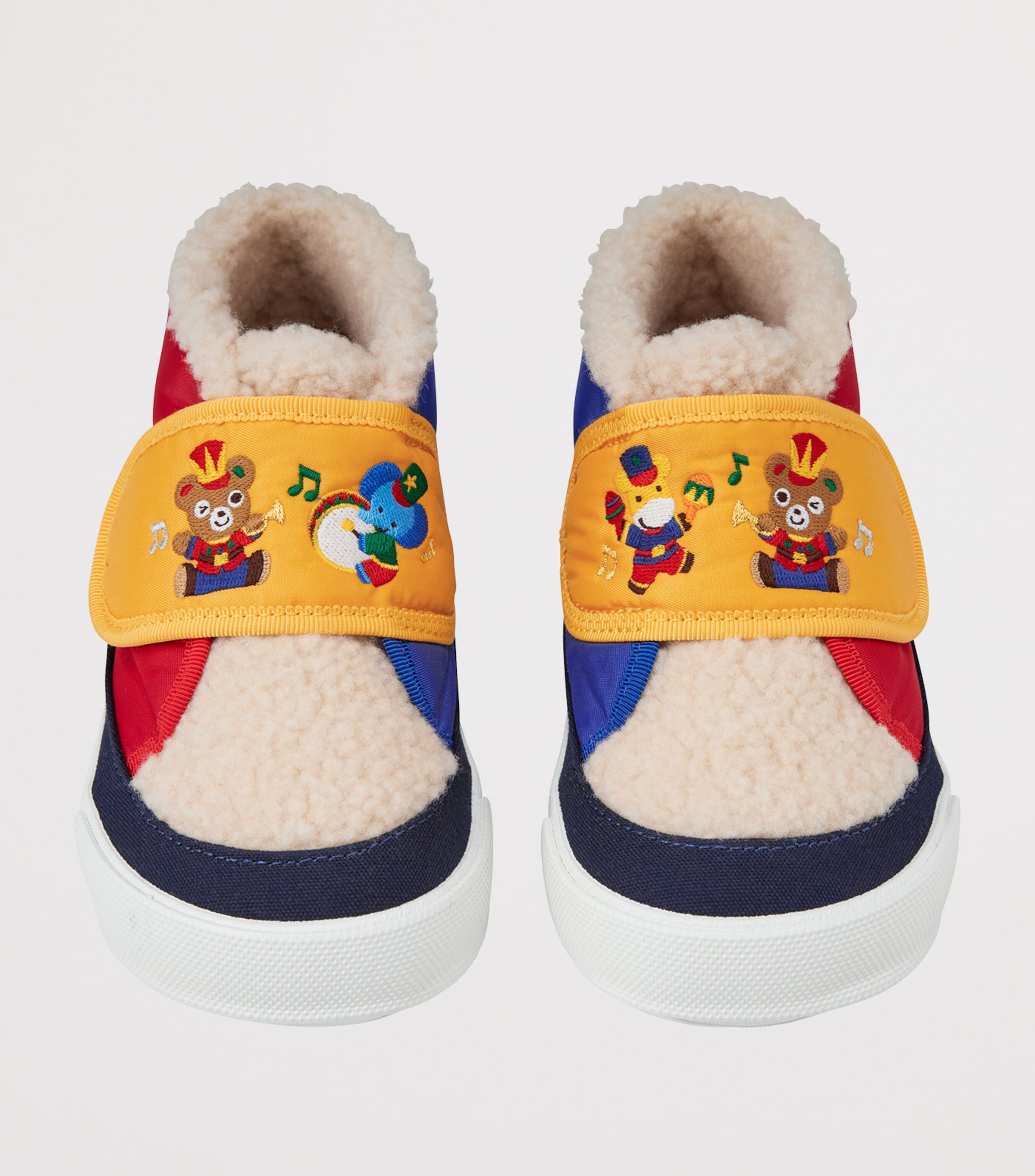 Miki House Embroidered Velcro Sneakers Image 4