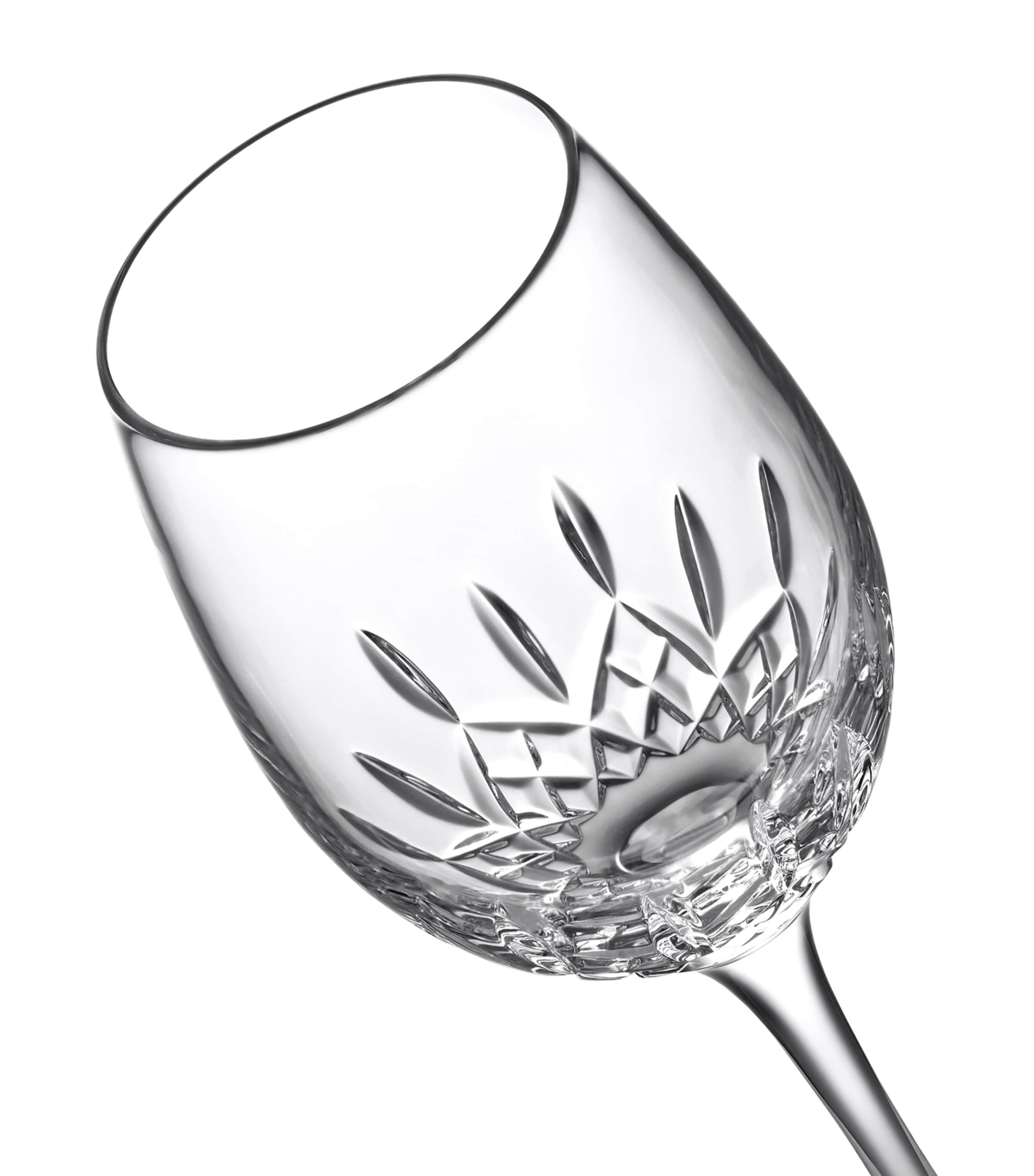 Set of 2 Lismore Essence White Wine Glasses (475ml) CLEAR Image 3