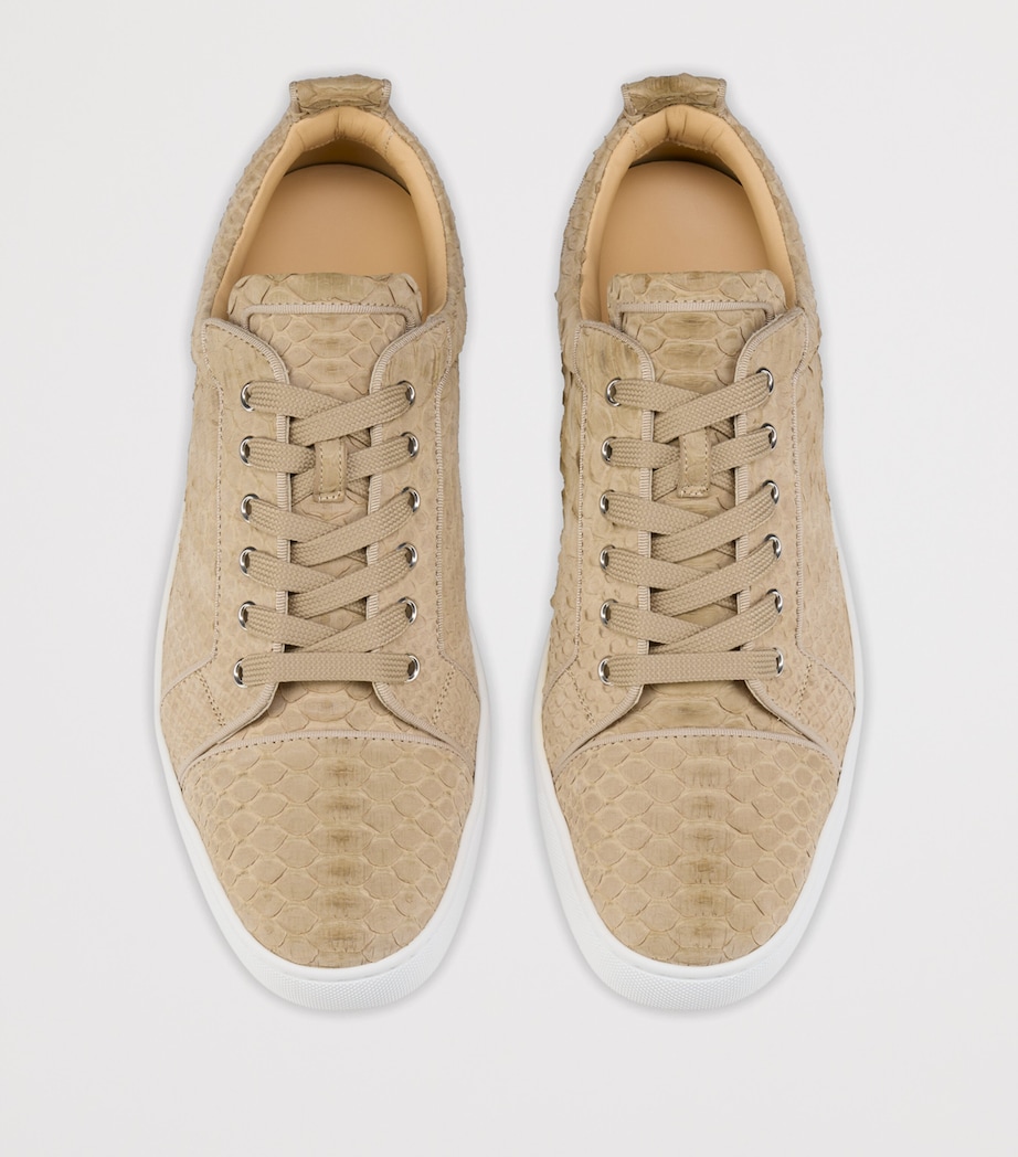 Christian Louboutin Louis Junior Orlato Python Sneakers Image 4