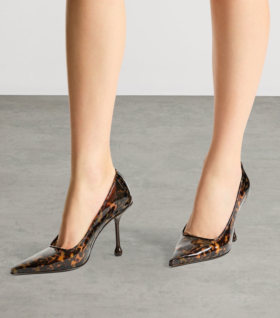 Jimmy Choo Ixia 95 Heeled Pumps Amber Mix Image 2