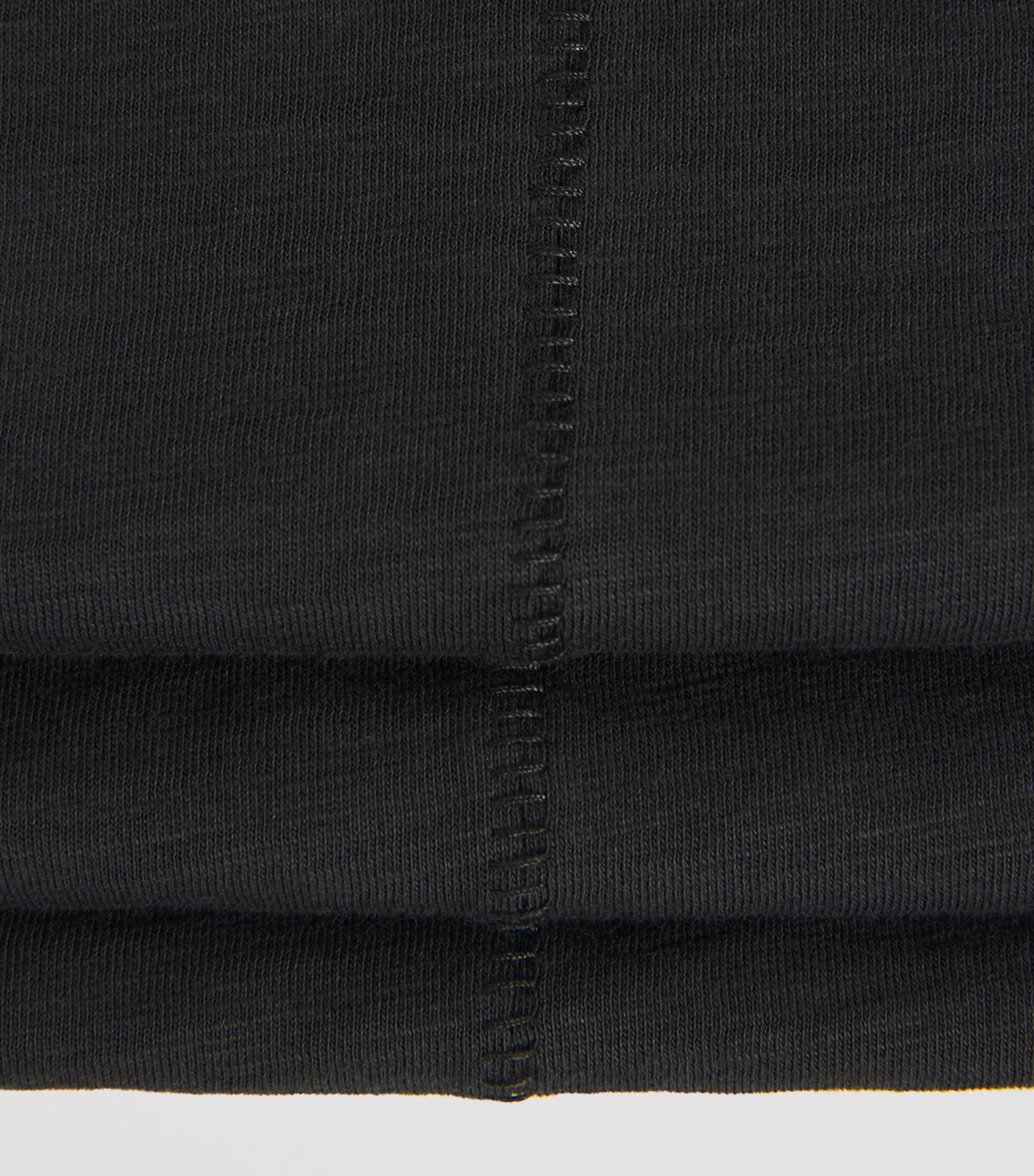 Rag & Bone Womens Pima Cotton The Slub Vee T-Shirt Blk Image 5