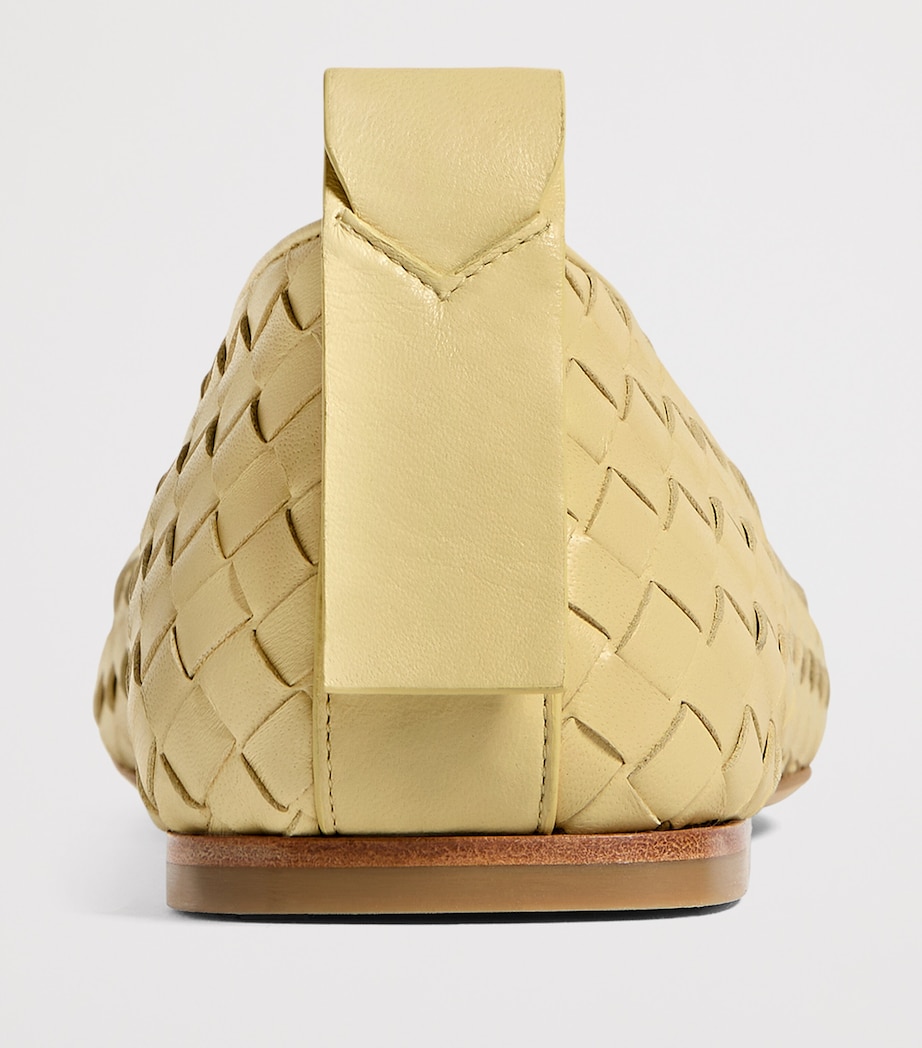 Bottega Veneta Womens Lambskin Charlotte Ballet Flats Image 5