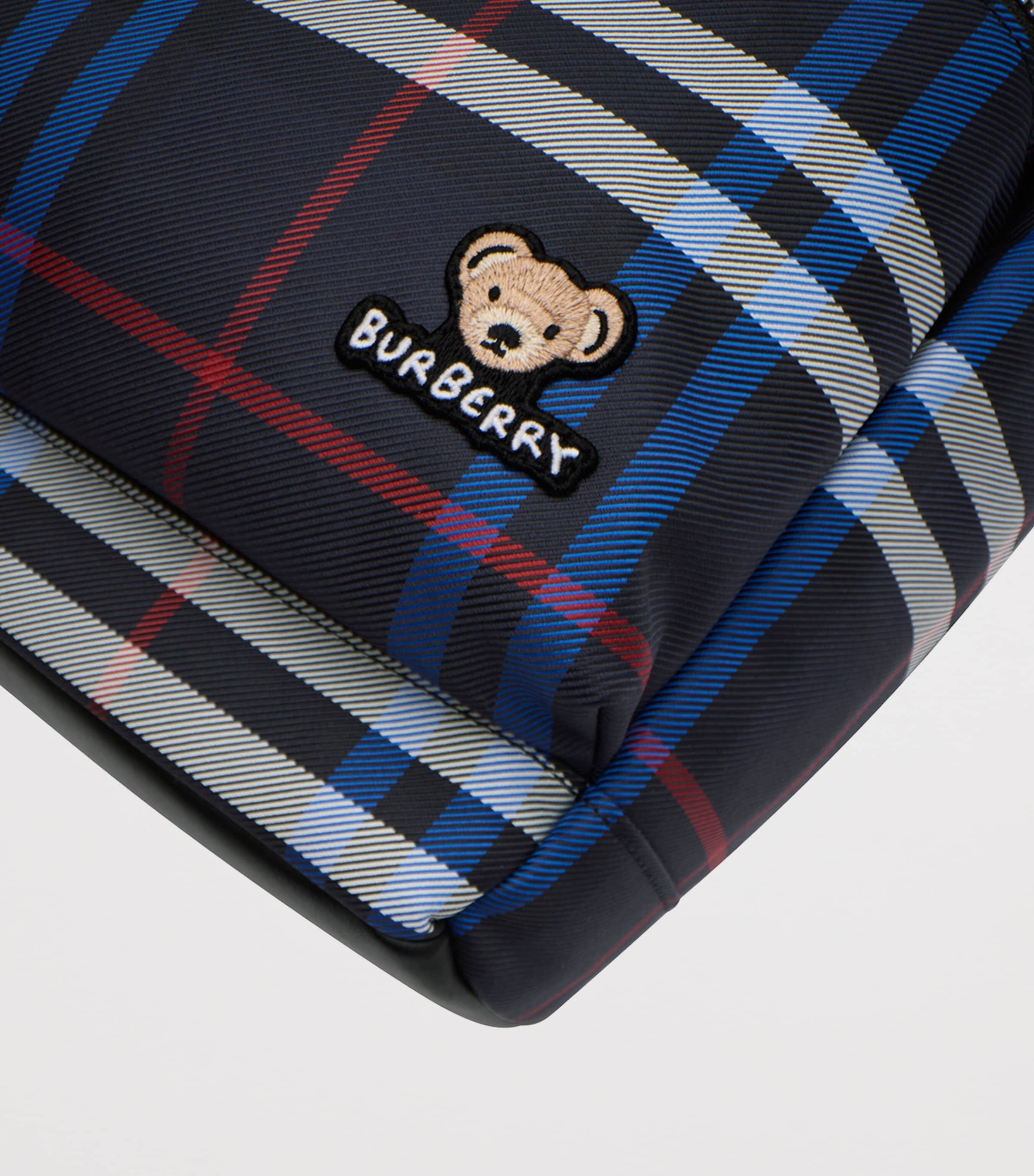 Check Thomas Bear Backpack STORM BLUE IP CHECK Image 4