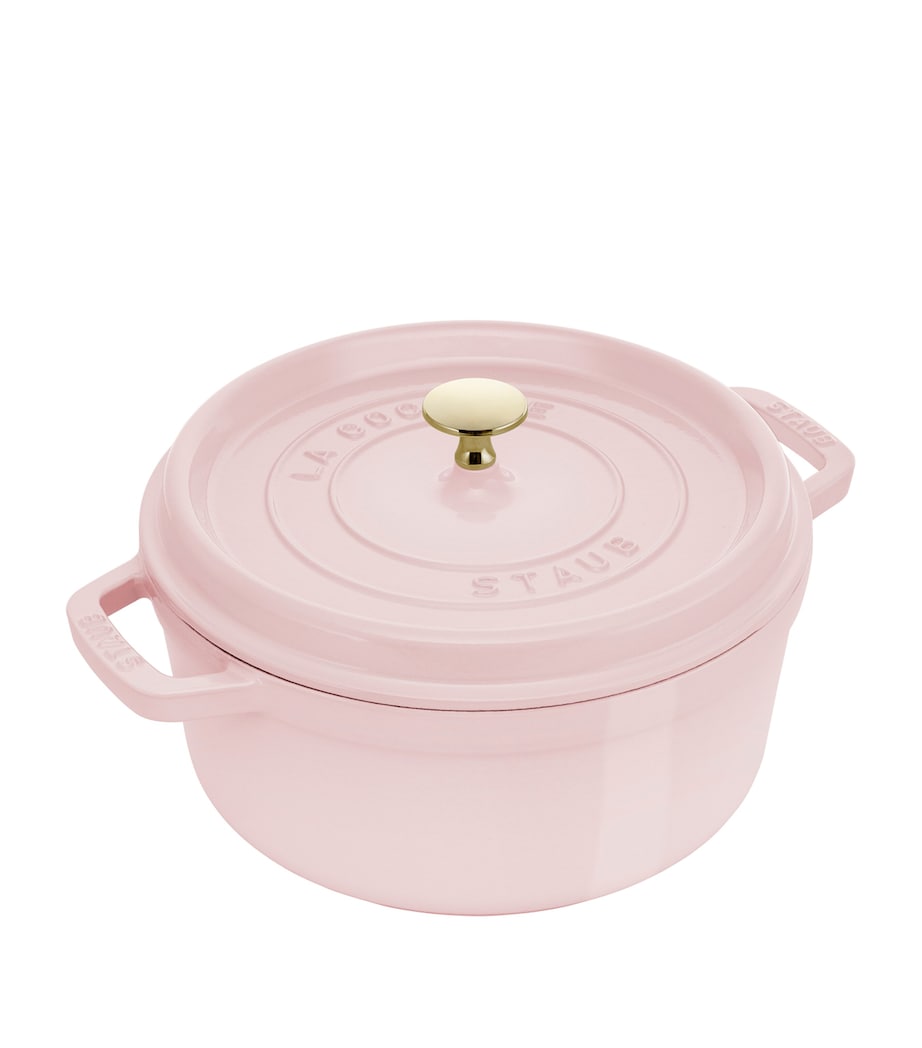 Round Cocotte (24cm) SORBET ROSE Image 1