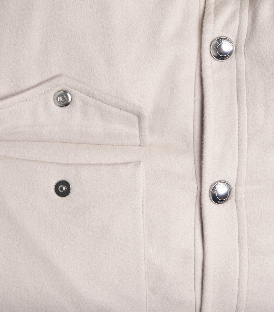 Silk-Cashmere Padded Overshirt SABBIA Image 5