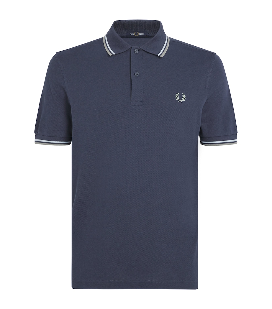 Twin Tipped Polo Shirt Z47-DRKAIRF/LIC/BAYL Image 1