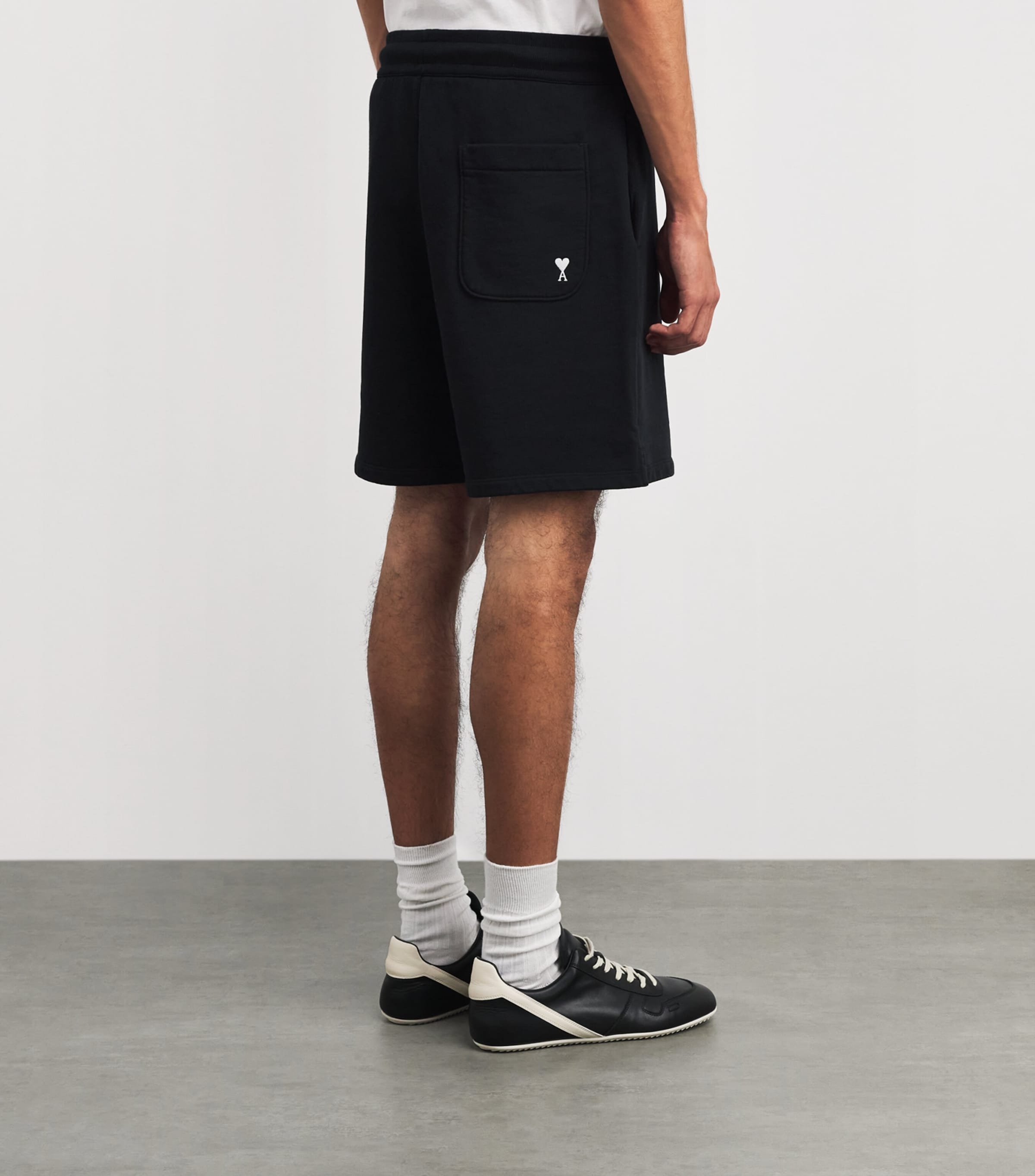 Cotton Ami de Coeur Shorts 045 NOIR/BLANC CREME Image 4