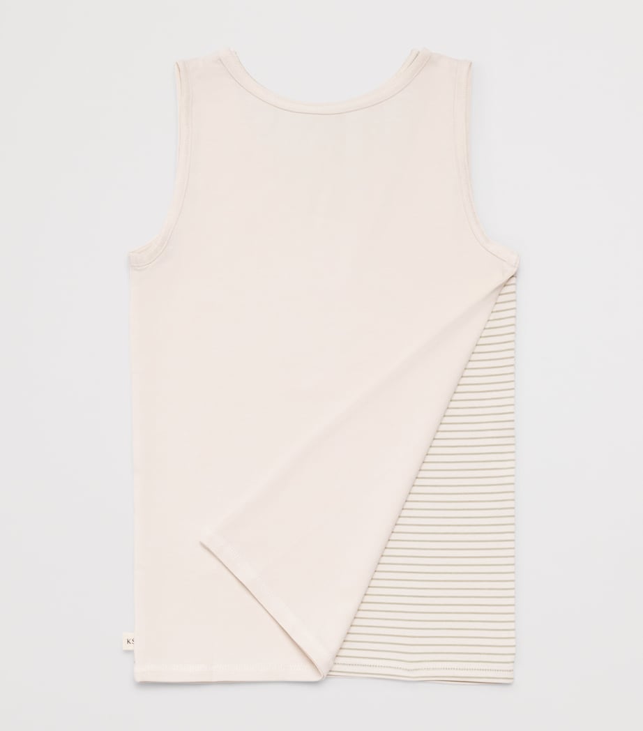 KONGES SLOJD Set of 2 Vest Tops (2-8 Years) Strp Bcrm Image 2