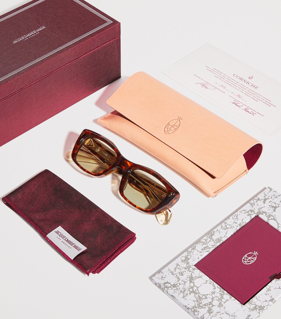 Acetate Corniche Sunglasses 5C-ARGYLE Image 5